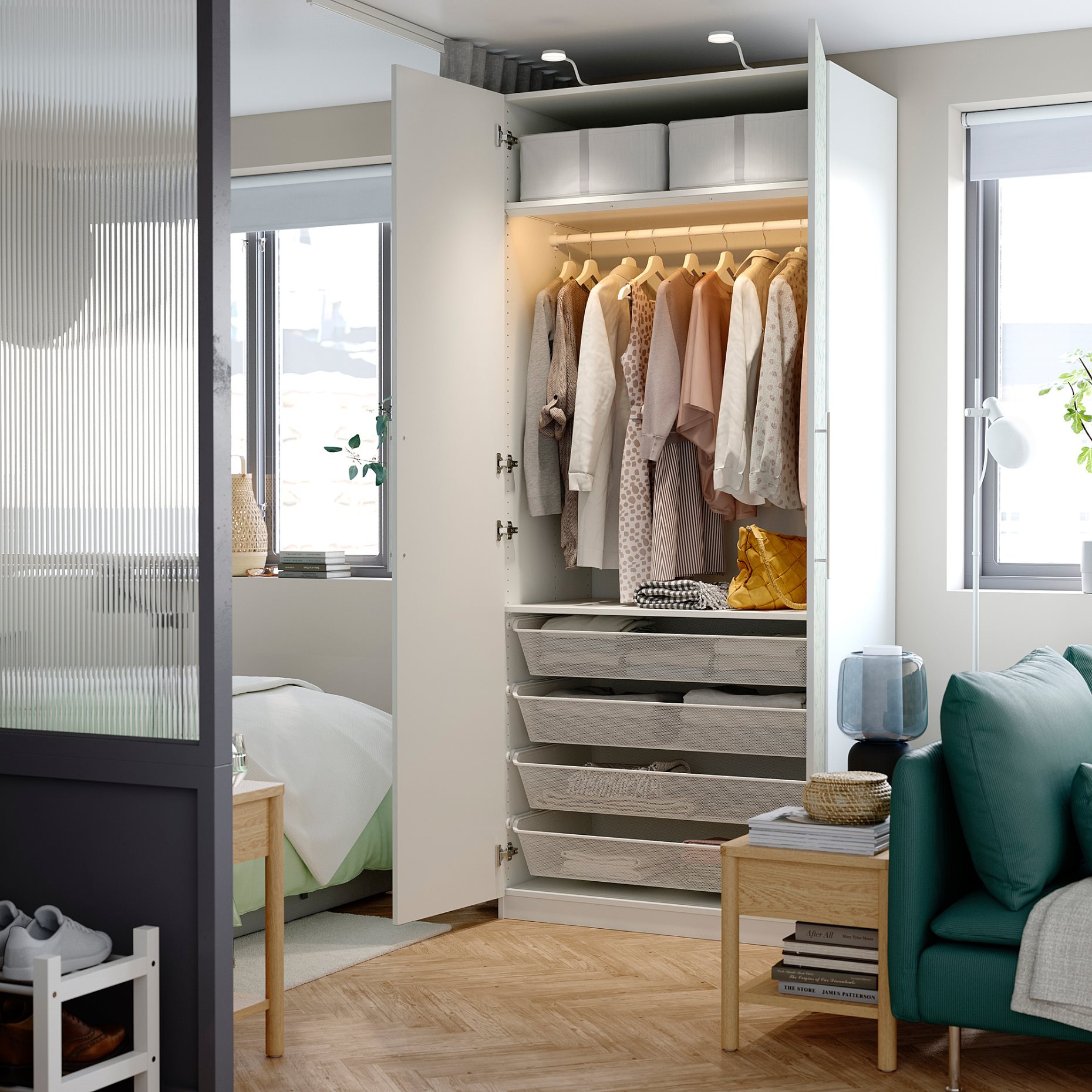 PAX/LINNABERG, гардероб - комбинация, 095.726.79