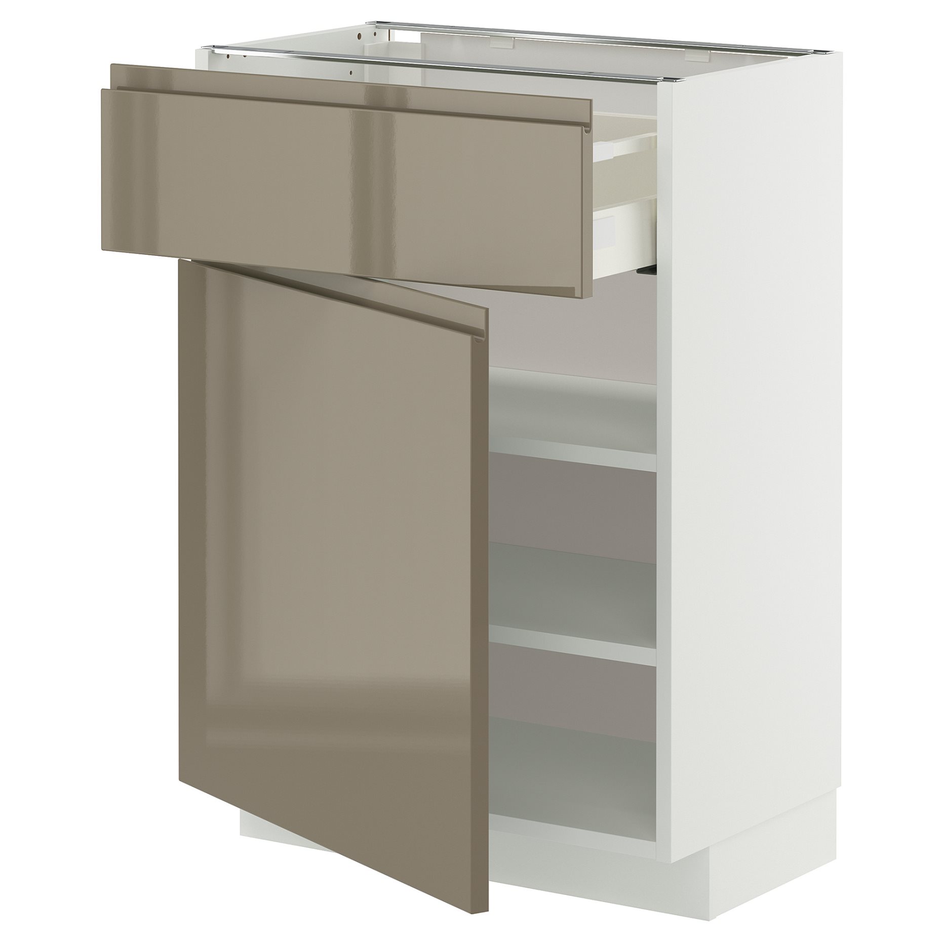 METOD/MAXIMERA, долен шкаф с чекмедже/врата, 095.773.42