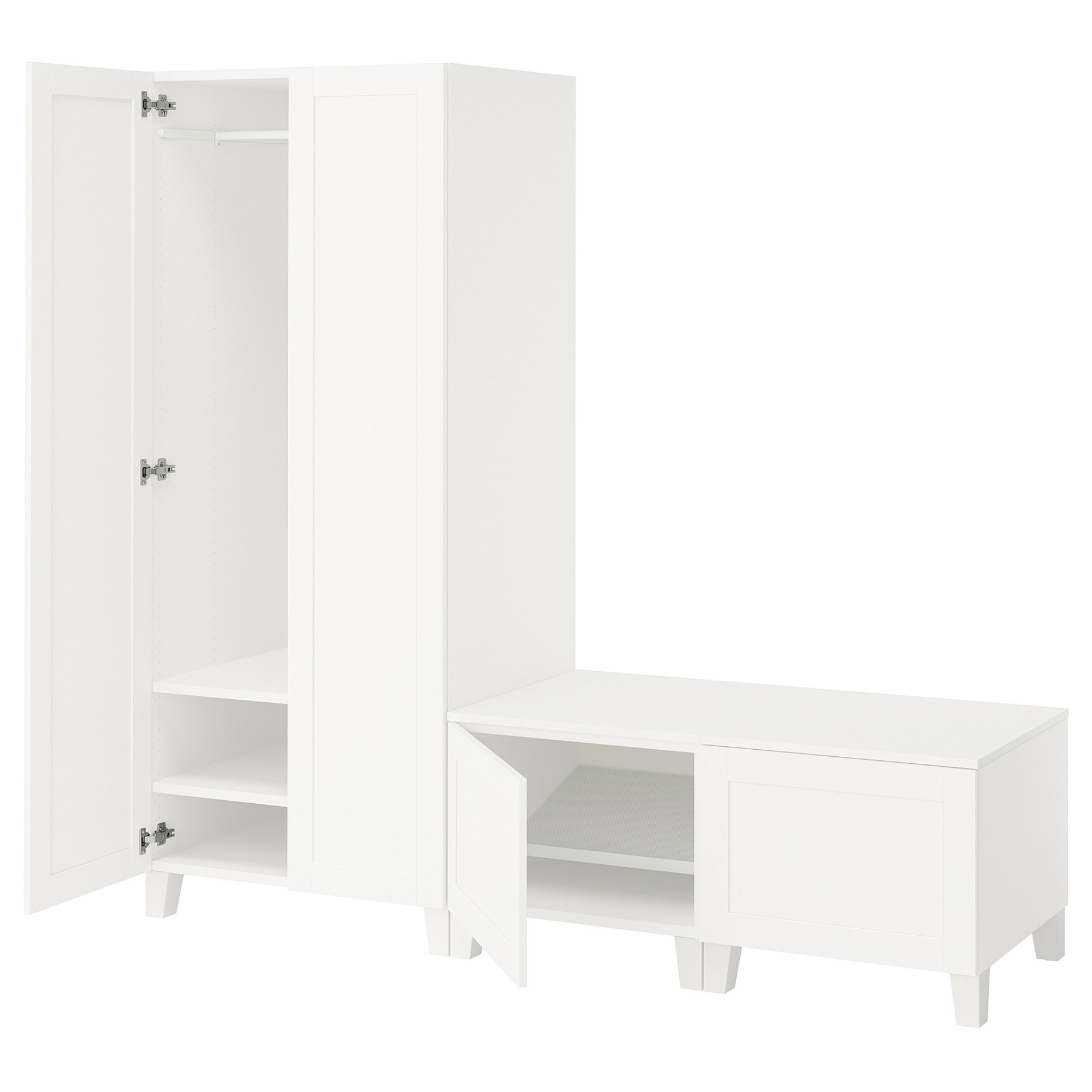 PLATSA, гардероб четирикрилен, 095.858.13