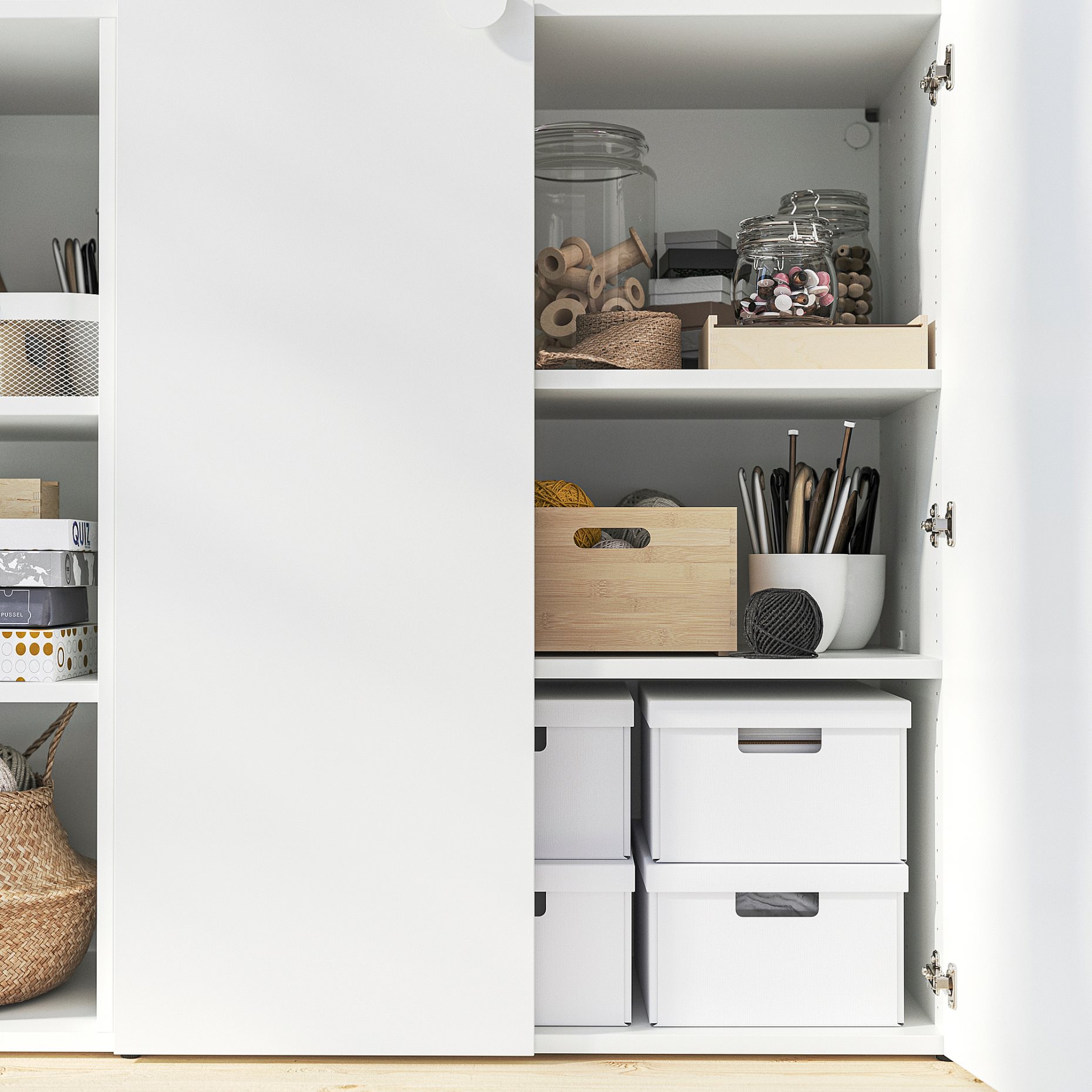 LASTARE, комб. артикули за съхранение, 240x42x200 см, 096.035.67