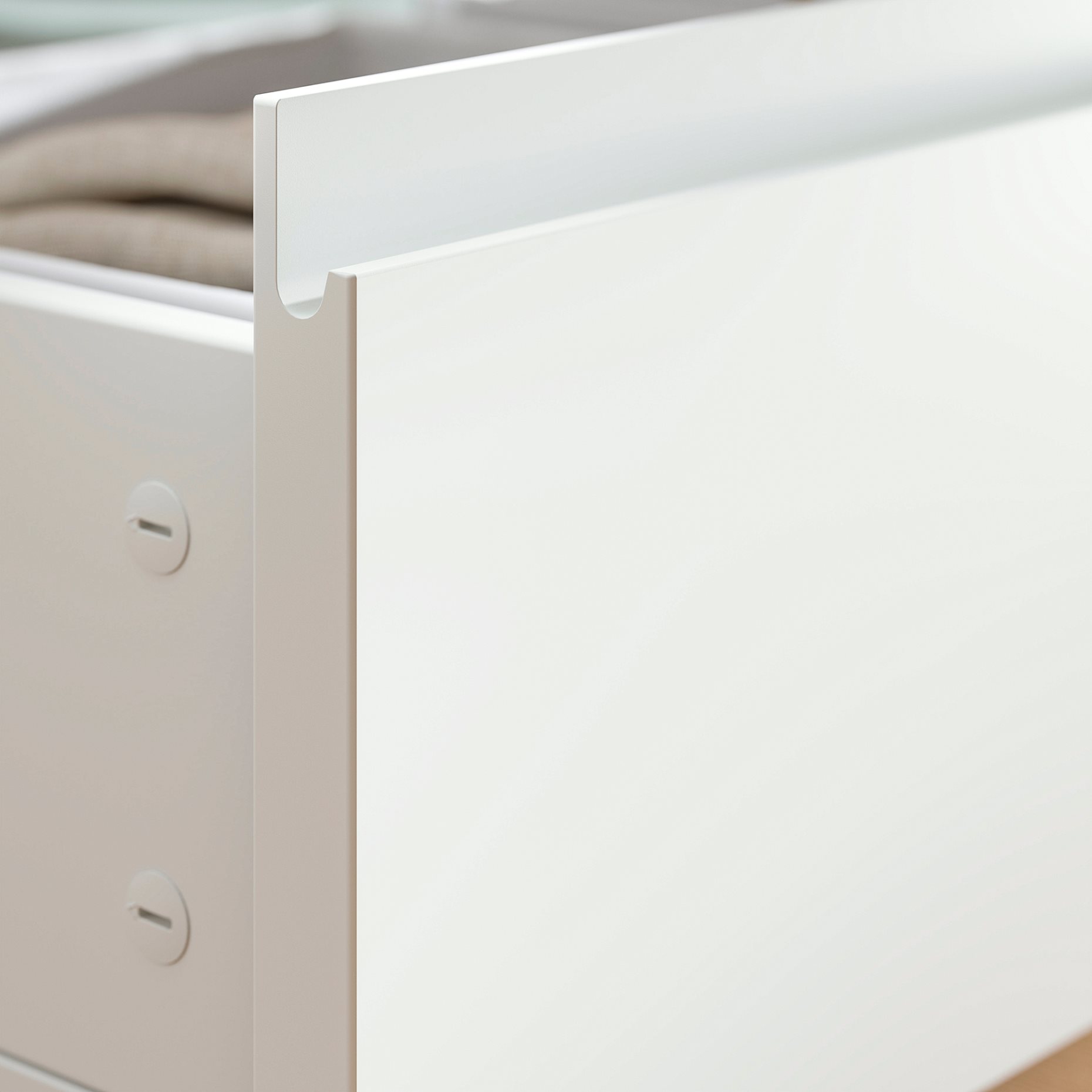 STORKLINTA, рамка за легло с 2 кутии за съхранение, 140x200 см, 096.268.56