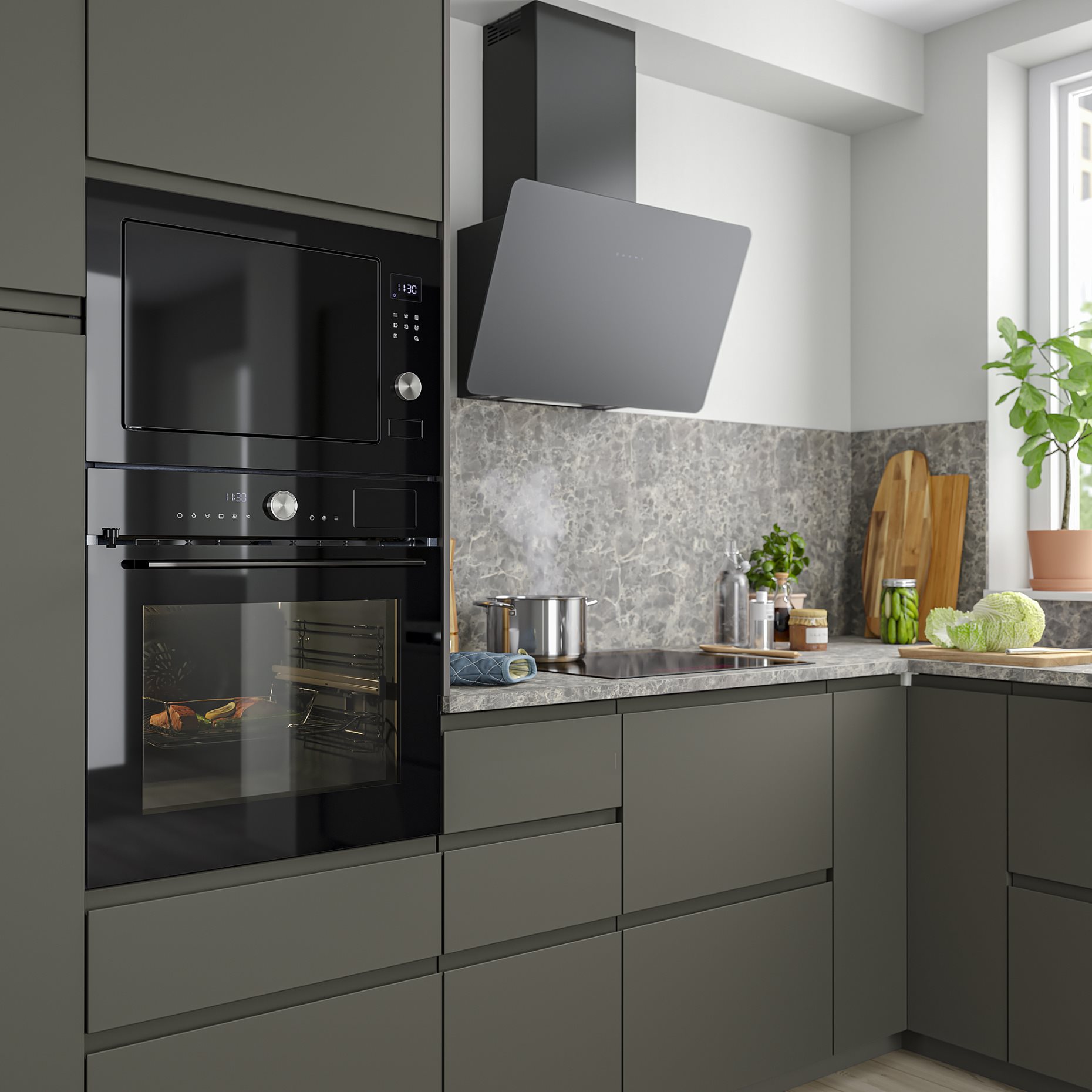 MÅGEBO, микровълнова фурна, IKEA 500, 105.570.55