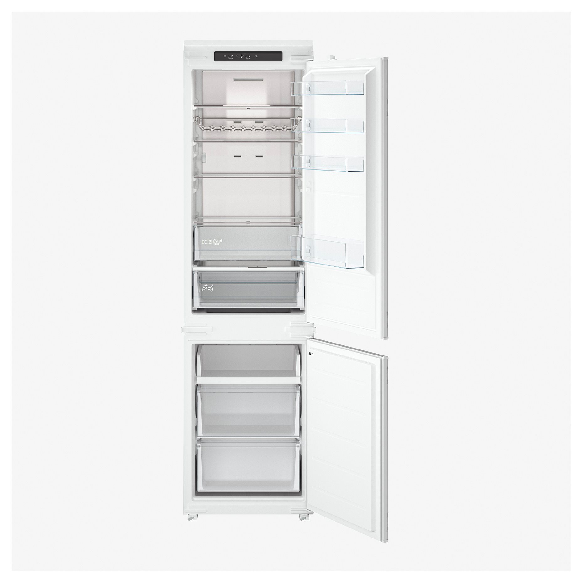 SKOGSNÄS, хладилник/фризер, IKEA 700, за вграждане, 105.728.76