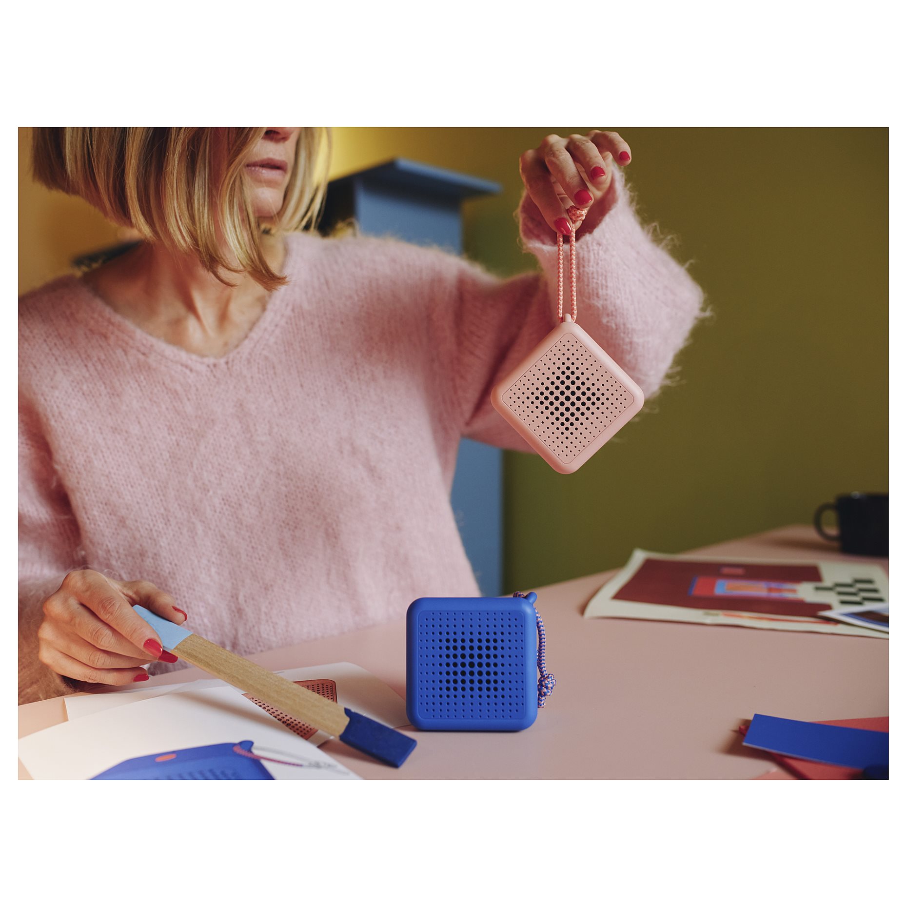 VAPPEBY, преносима Bluetooth тонколонка, водоустойчива, 105.918.13