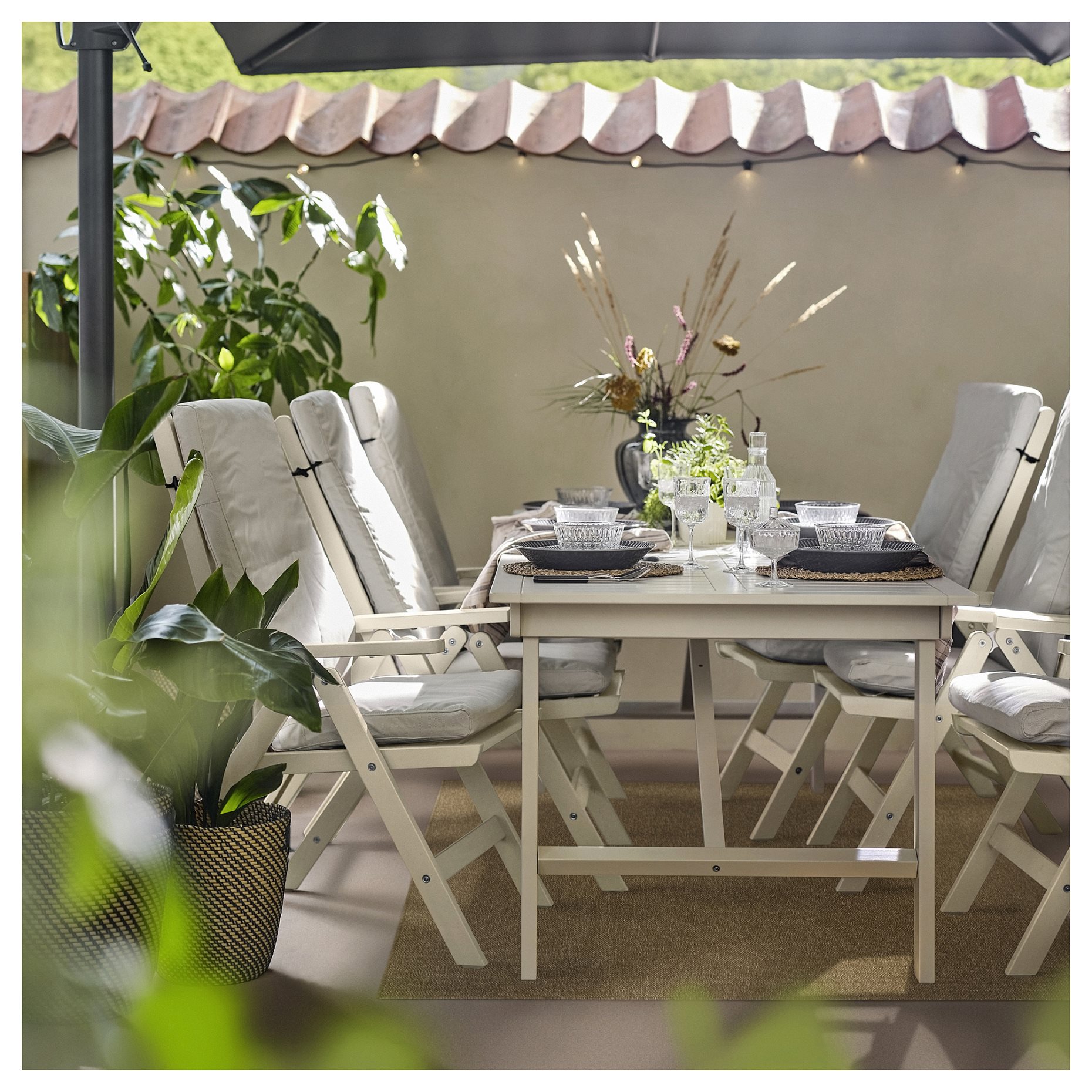 LÄTTBETONG, килим гладко тъкан, на откр./закрито, 160x230 см, 105.957.12