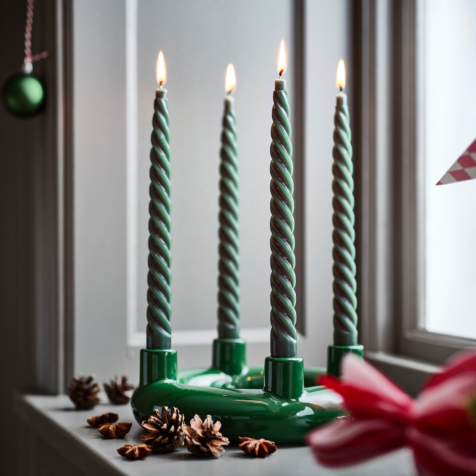 VINTERFINT, неароматизирана тънка свещ, 105.999.27