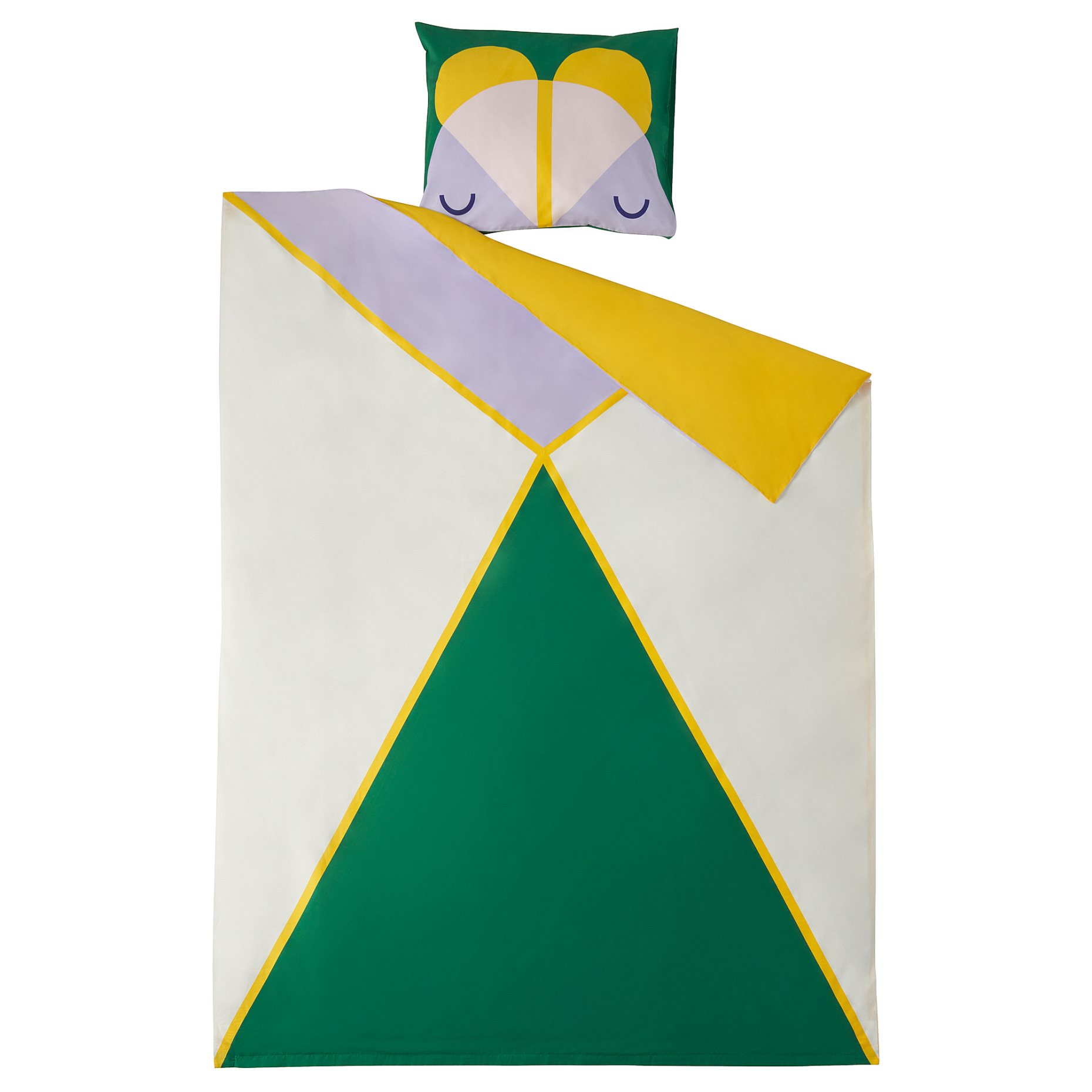 GREJSIMOJS, плик за завивка и калъфка, 150x200/50x60 см, 106.018.31