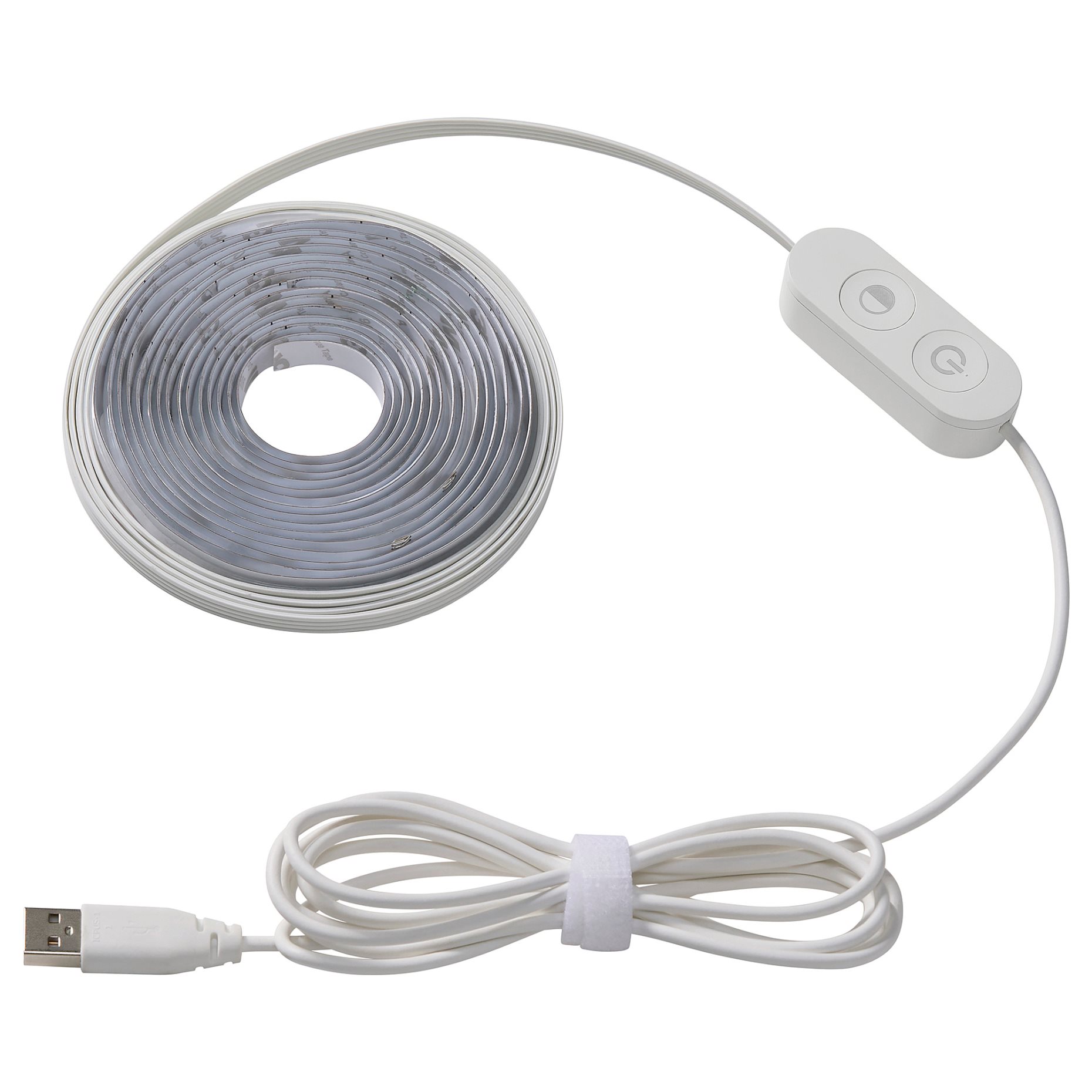 KABBLEKA, LED лента с USB, 3 м, регулиране на цвета, 106.096.67