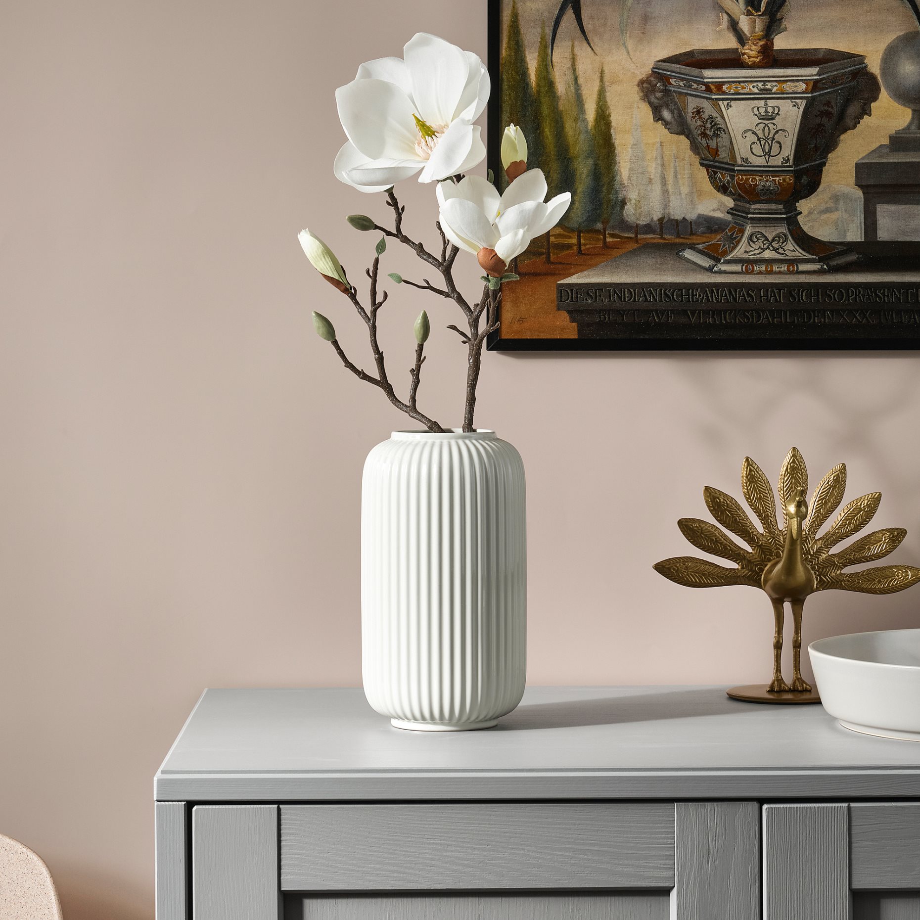 SMYCKA, изкуствено цвете, магнолия, 61 см, 106.133.39