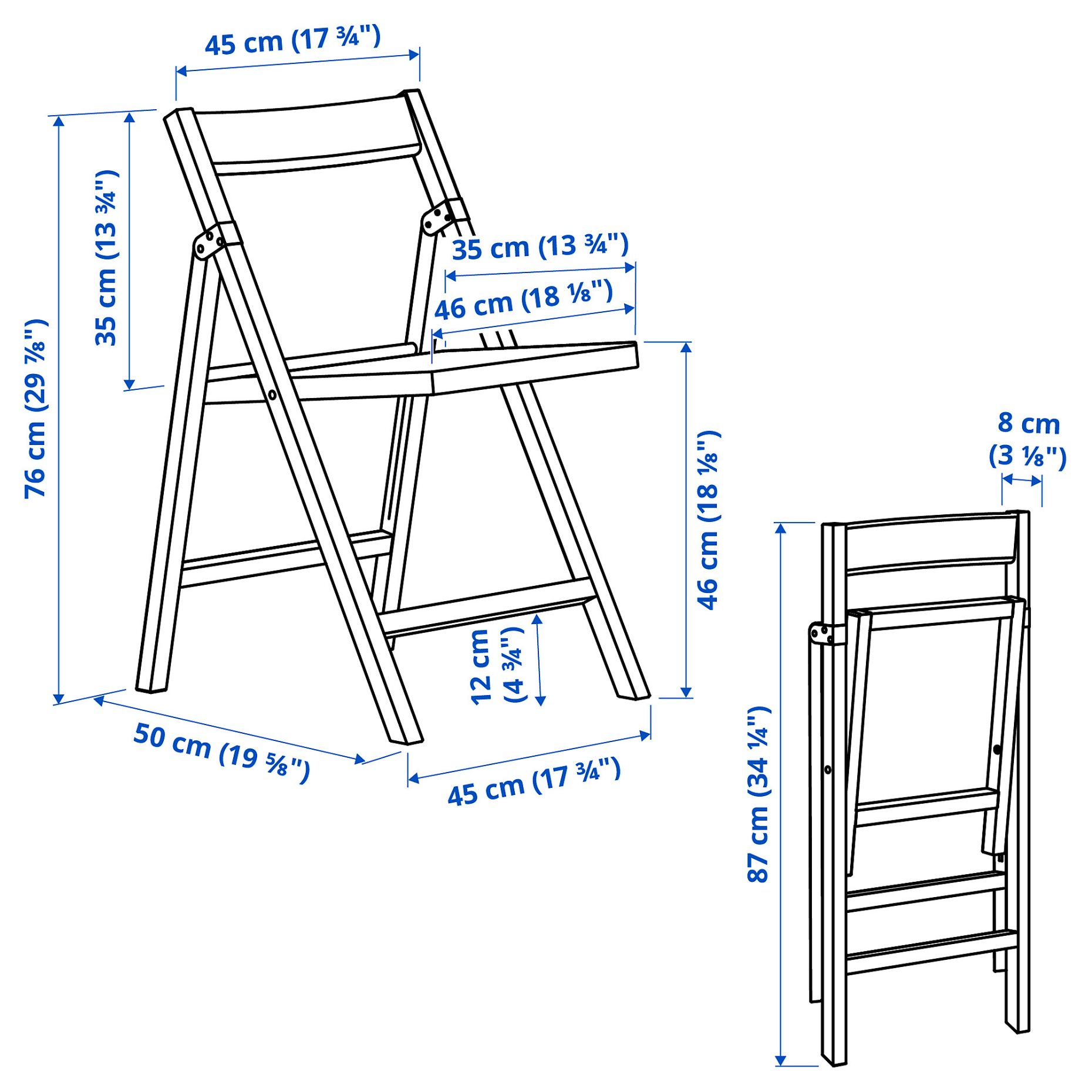 IKEA PS 2026, Сгъваем стол, 106.178.94