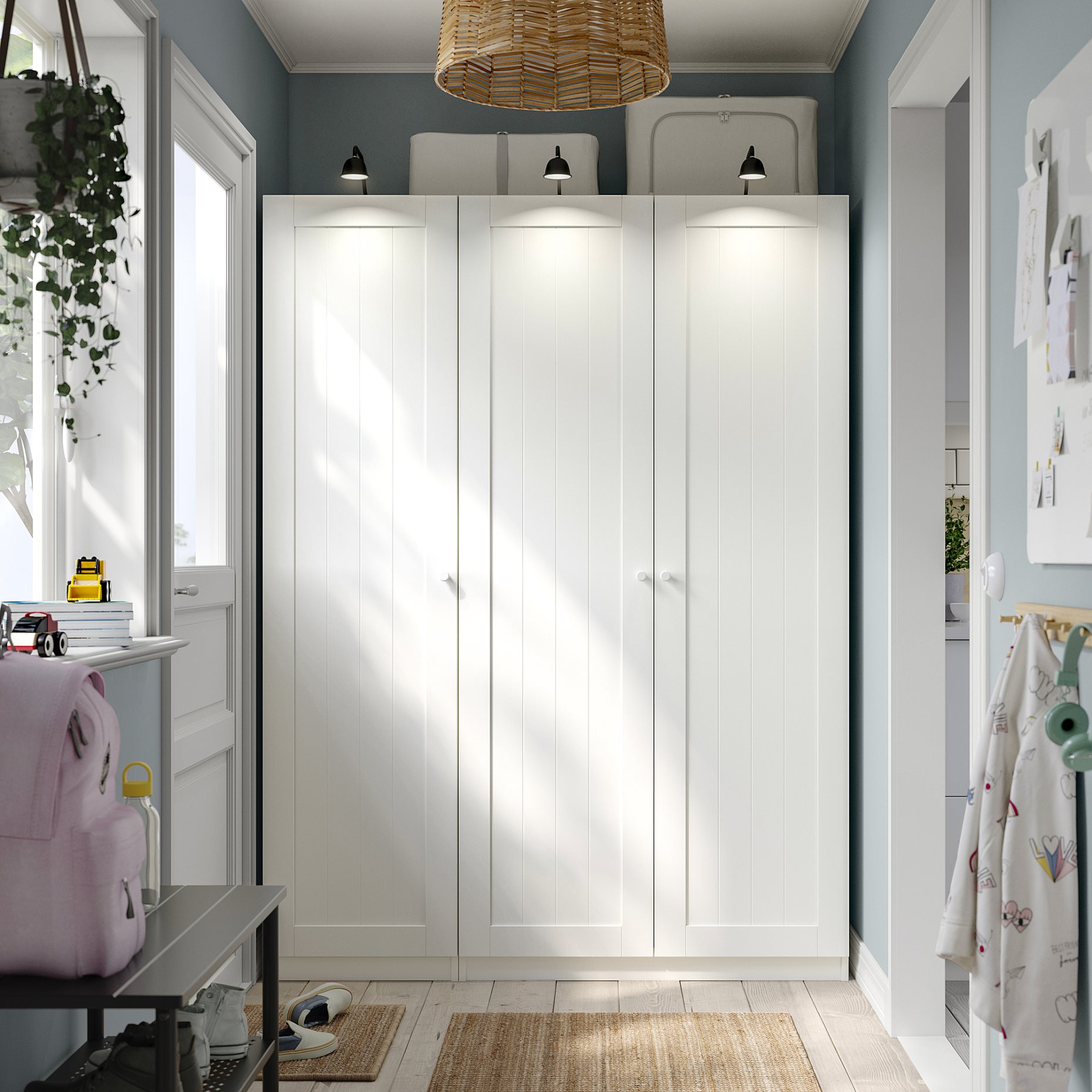 PAX/GULLABERG, Гардероб - комбинация, 195.615.38
