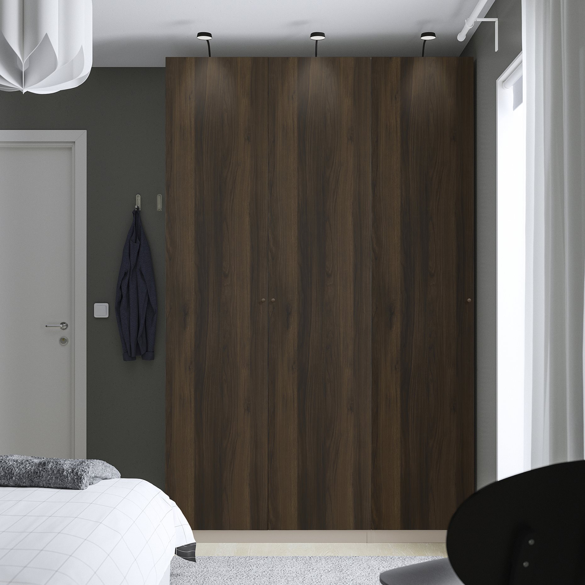PAX/STORKLINTA, гардероб - комбинация, 195.626.51
