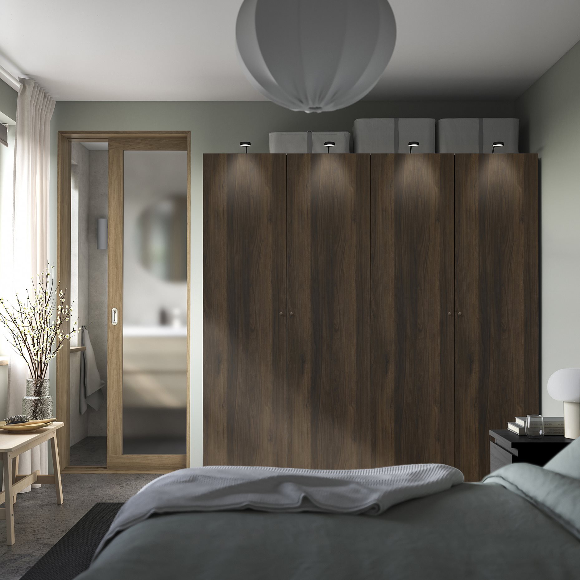 PAX/STORKLINTA, гардероб - комбинация, 195.628.06