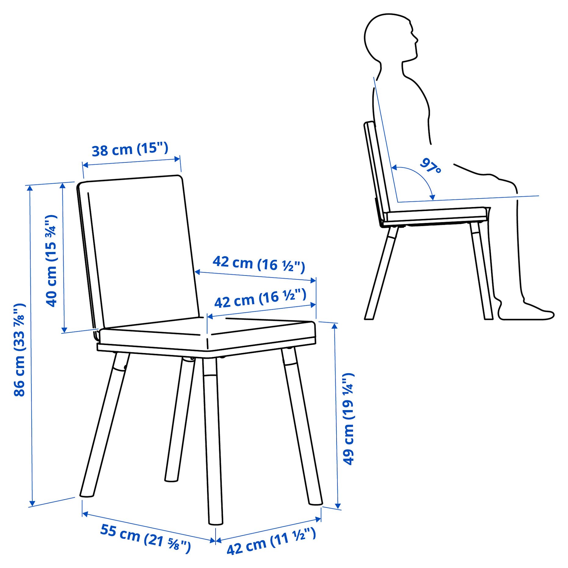 TONSTAD/TONSTAD, Маса и 4 стола, 195.967.12
