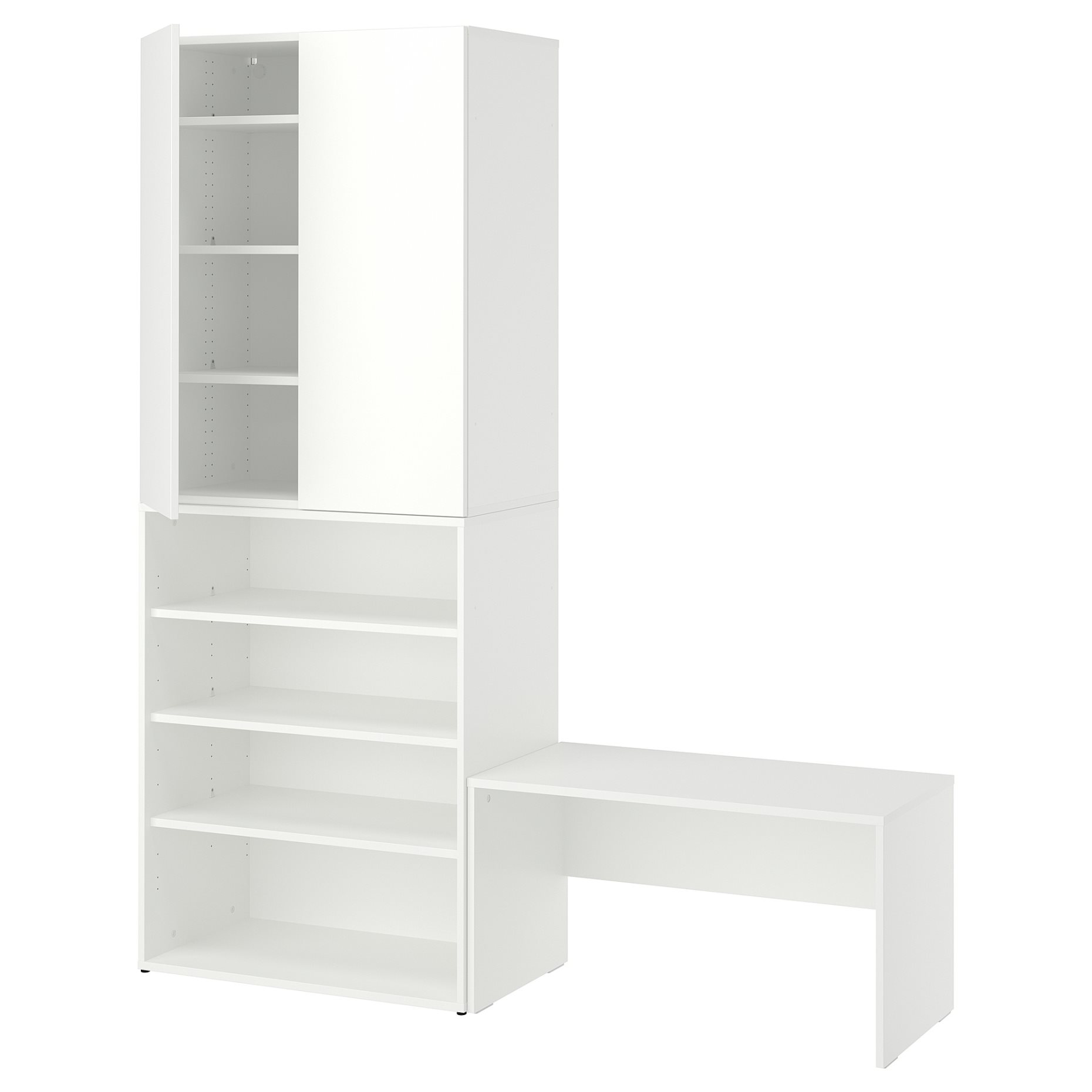 LASTARE, комб. артикули за съхранение, с пейка, 170x42x200 см, 196.032.65