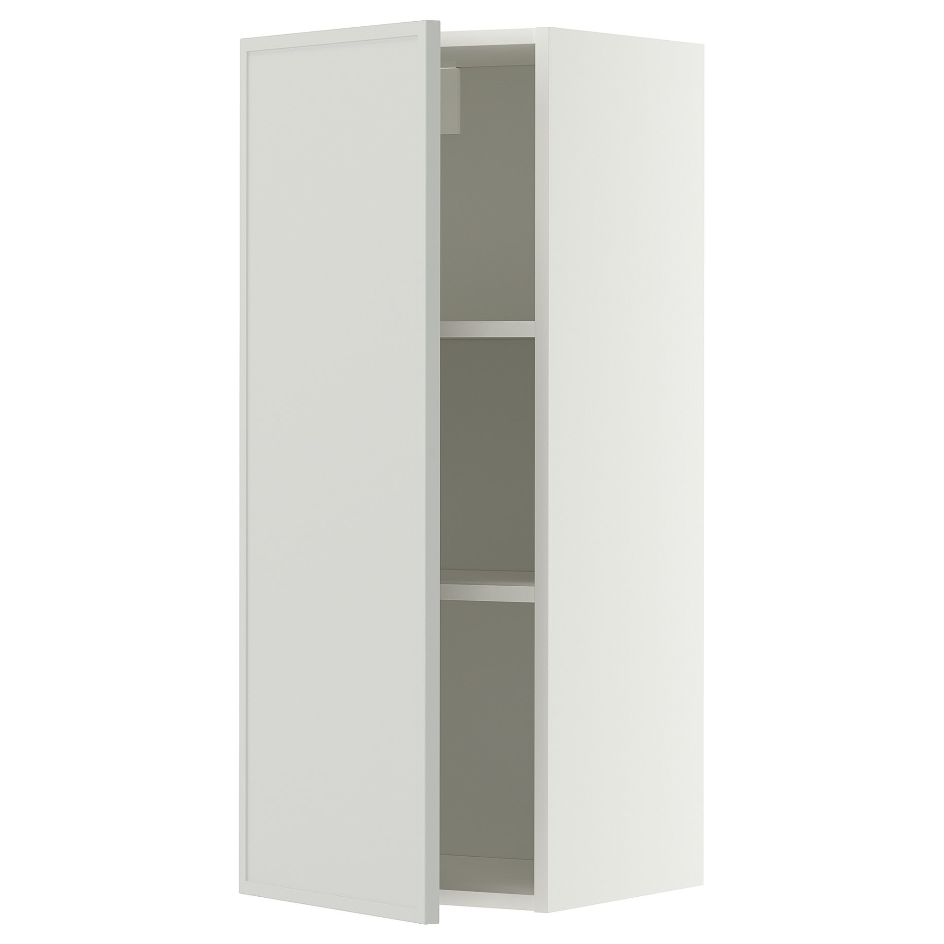 METOD, стенен шкаф с рафтове, 40x100 см, 196.046.89