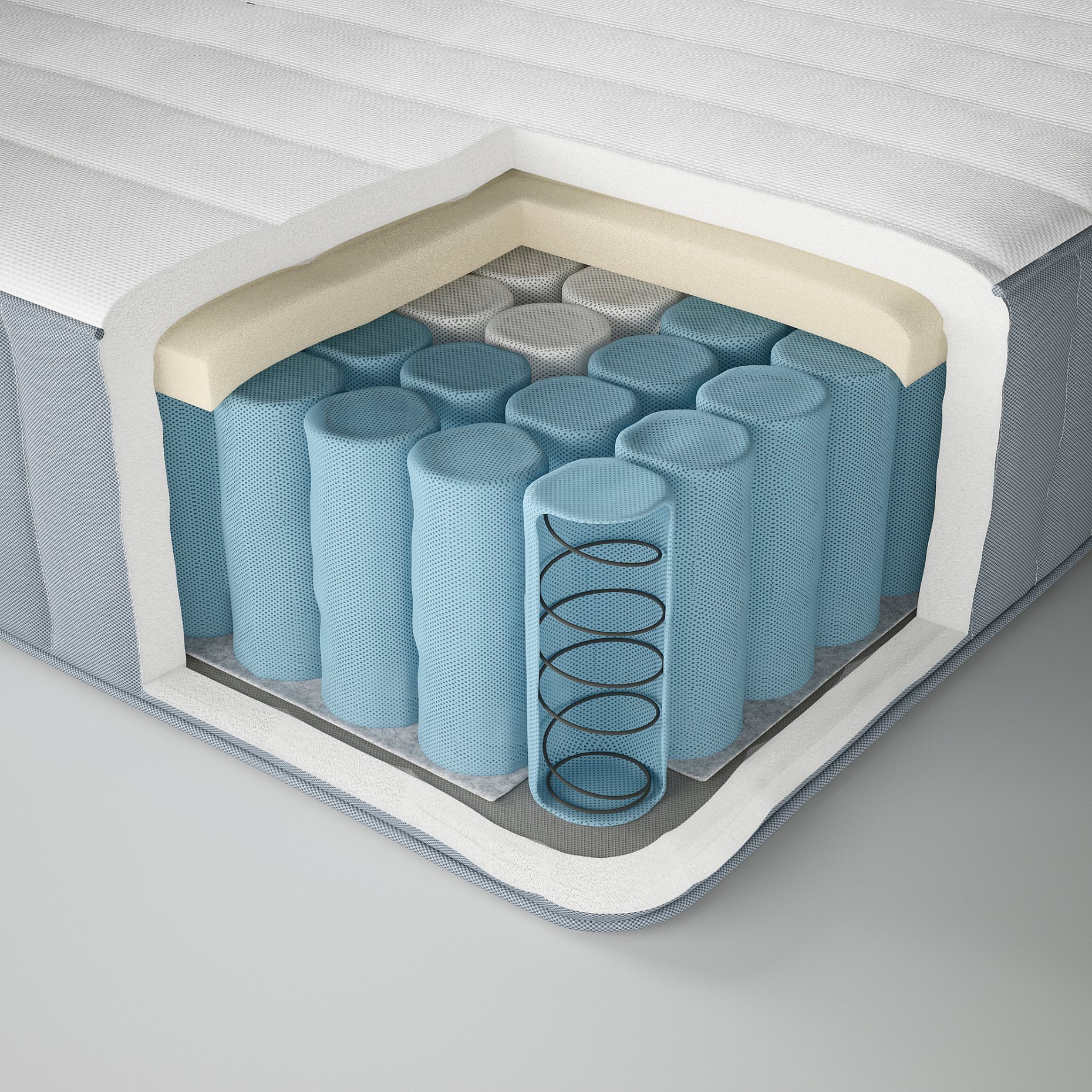 LYNGOR, Френско легло, 90x200 см, 196.109.49