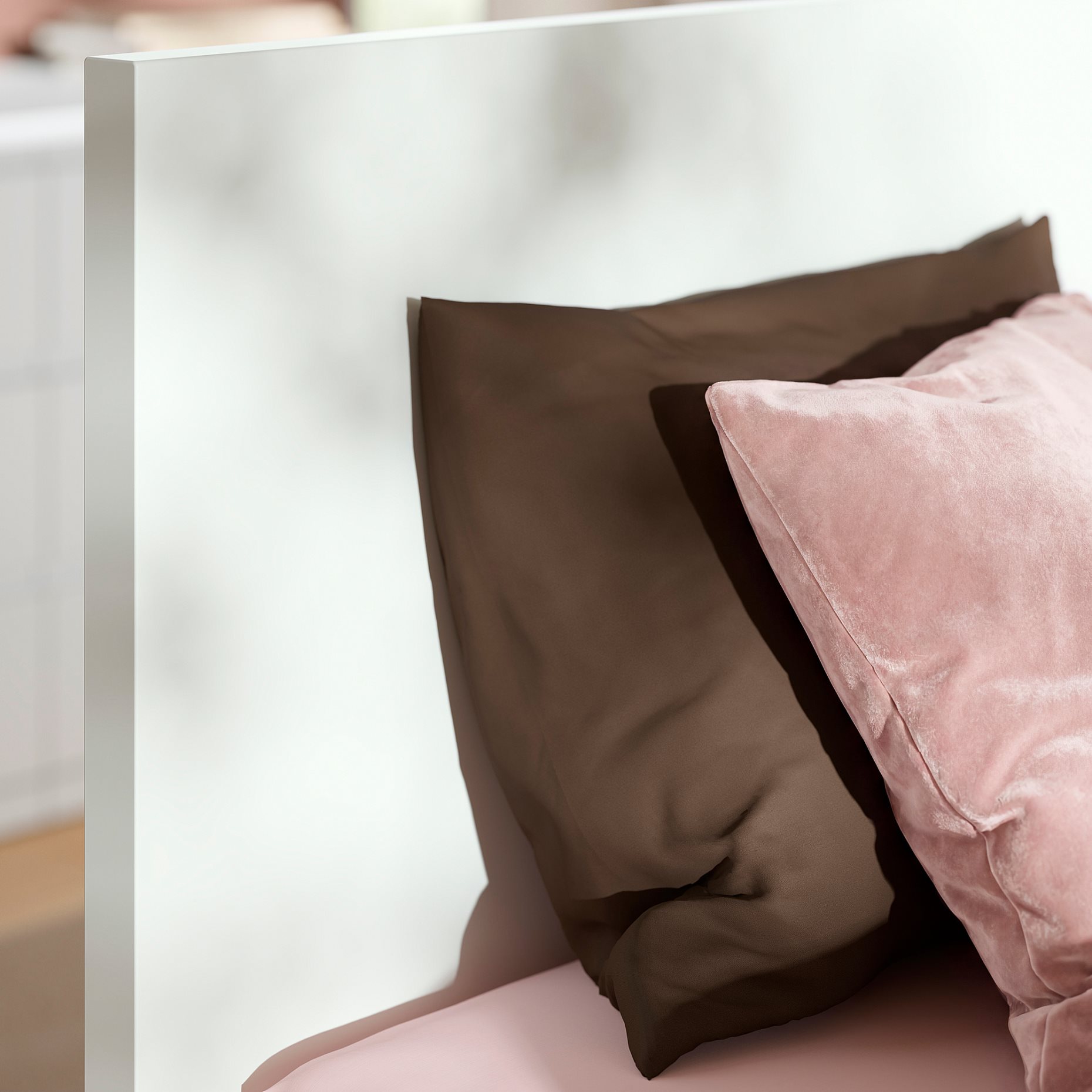 STORKLINTA, рамка за легло с 2 кутии за съхранение, 140x200 см, 196.308.05