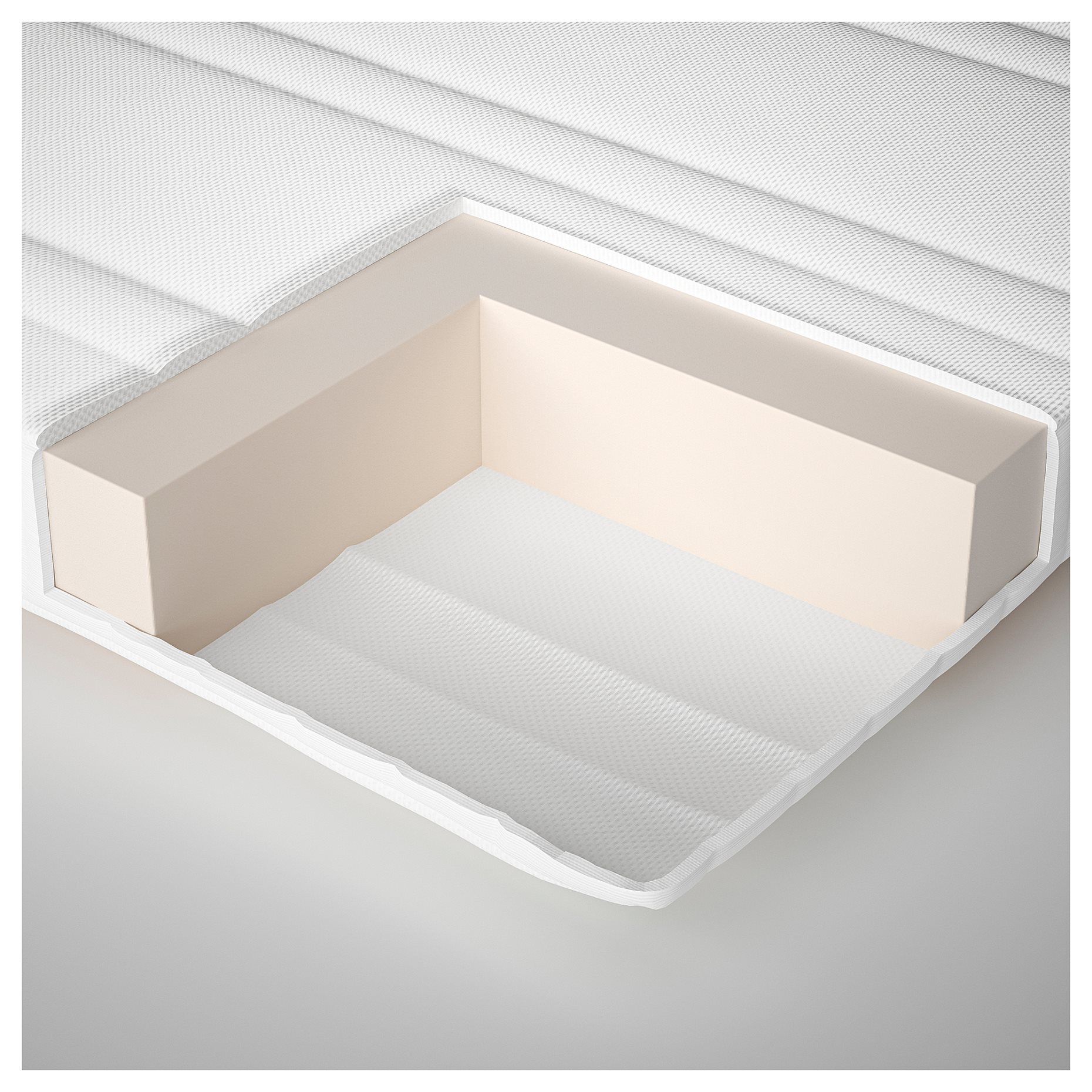 NATTSMYG, матрак с пяна разтегателно легло, 80x200 см, 205.930.05