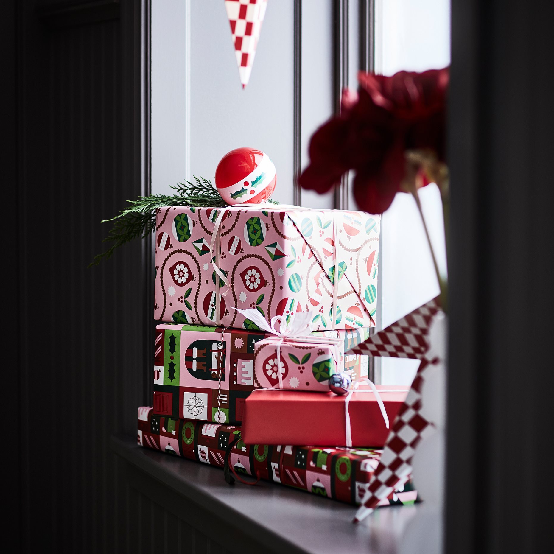 VINTERFINT, хартия за подаръци, ролка, 206.029.72