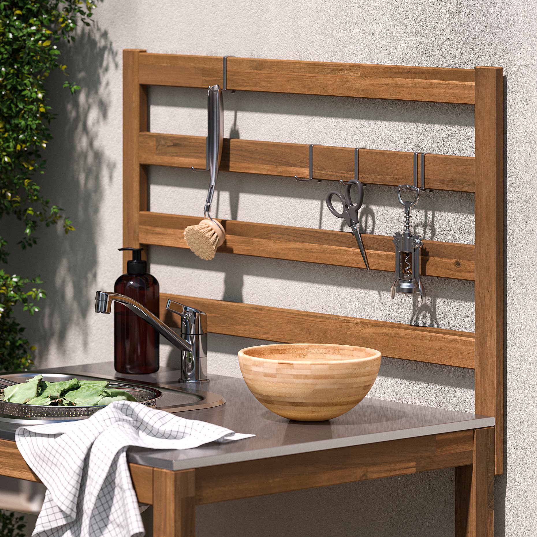 NÄMMARÖ, открит шкаф за мивка, 80x62 см, 206.088.13