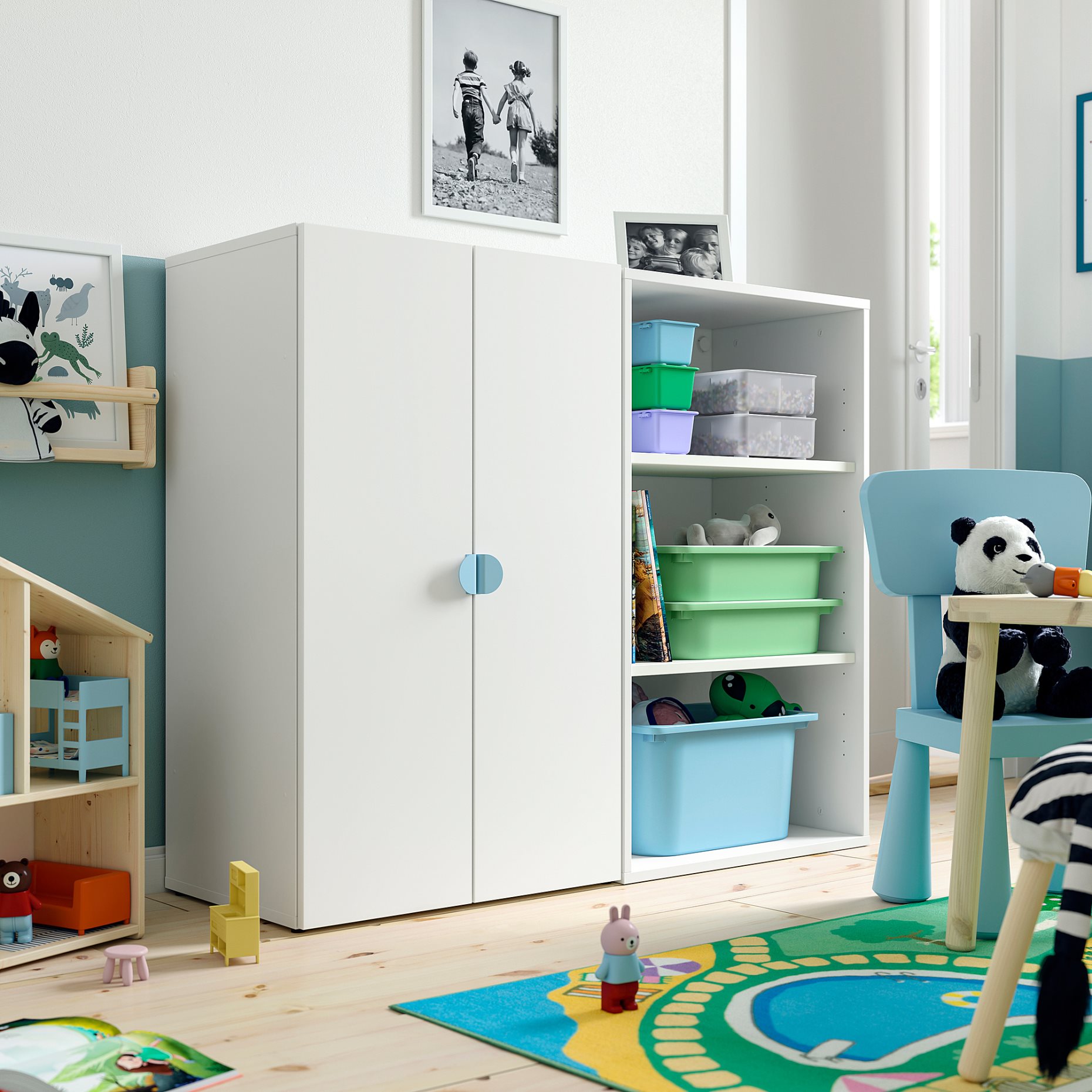 LATMASK, дръжка клипс, 60 мм, 2 бр. в к-т, 206.136.02