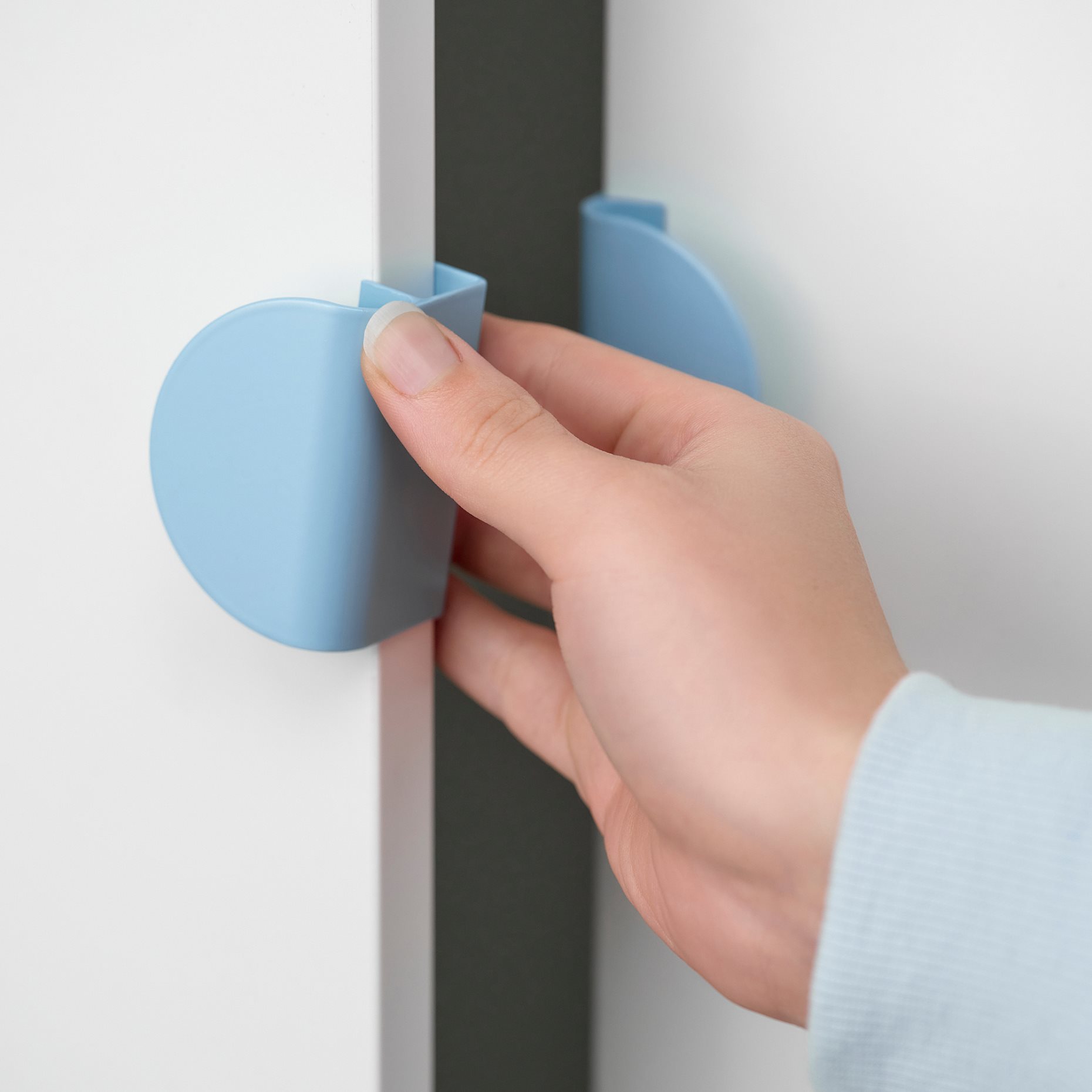 LATMASK, дръжка клипс, 60 мм, 2 бр. в к-т, 206.136.02