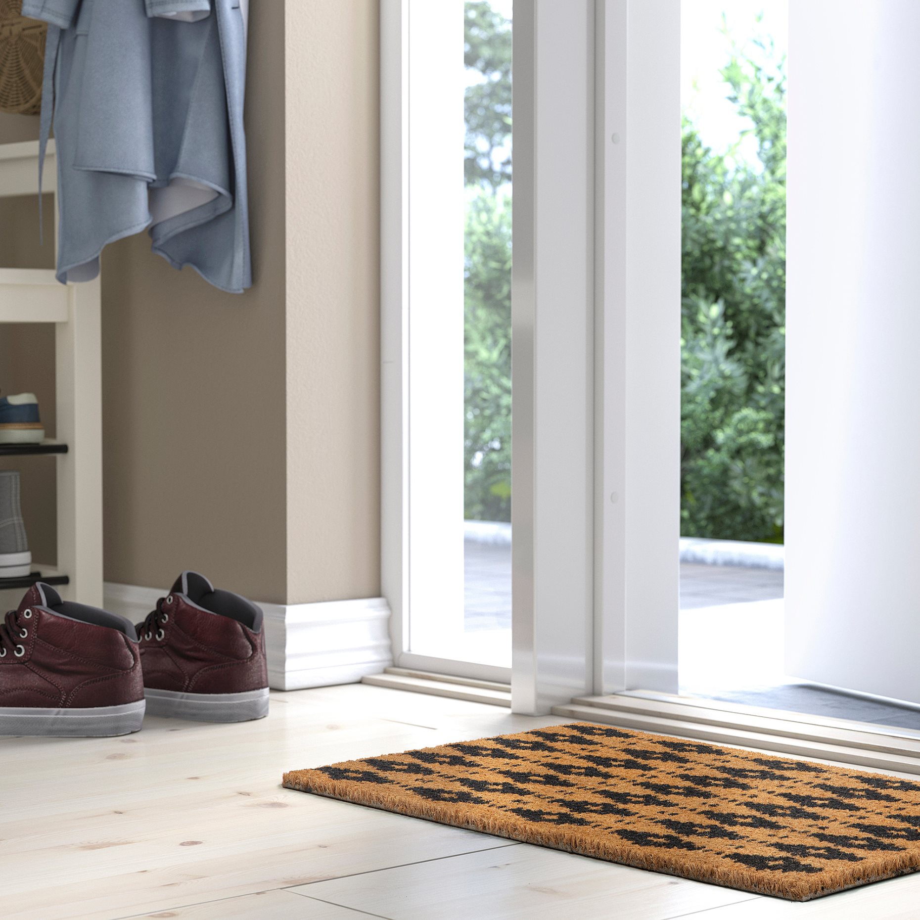 BETALVÄG, изтривалка за врата, кокосови влакна, 40x60 см, 206.201.60