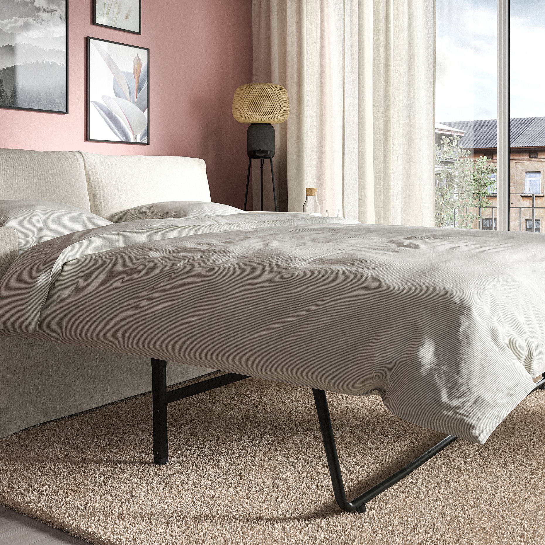 HYLTARP, 2-местен разтегателен диван, 294.896.03
