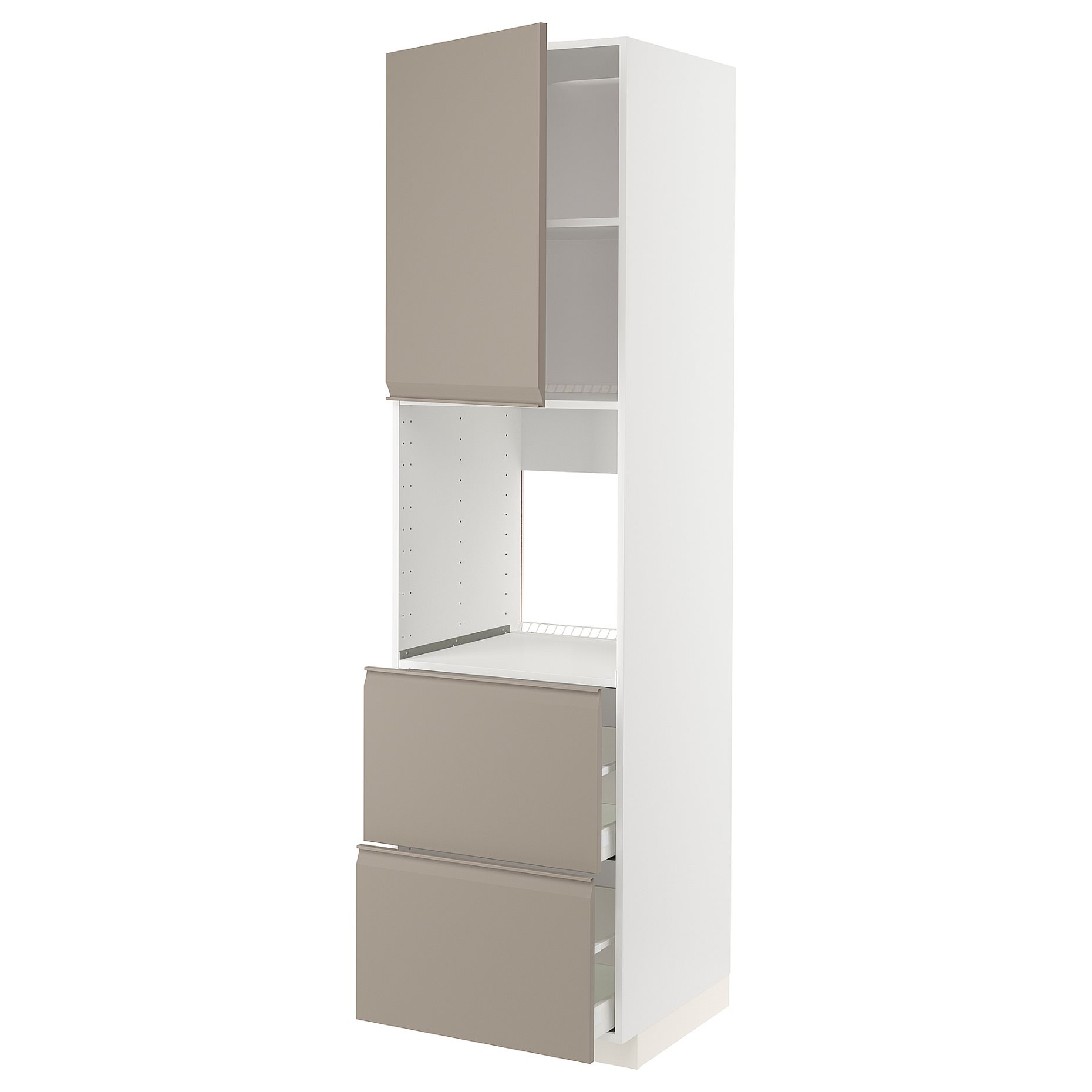 METOD/MAXIMERA, висок шкаф фурна, чекм./2 чела/2 високи чекм., 294.922.24