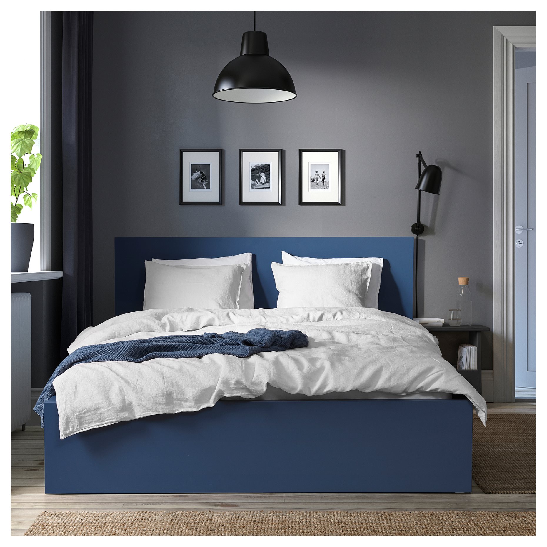 MALM, високо легло, 295.599.50