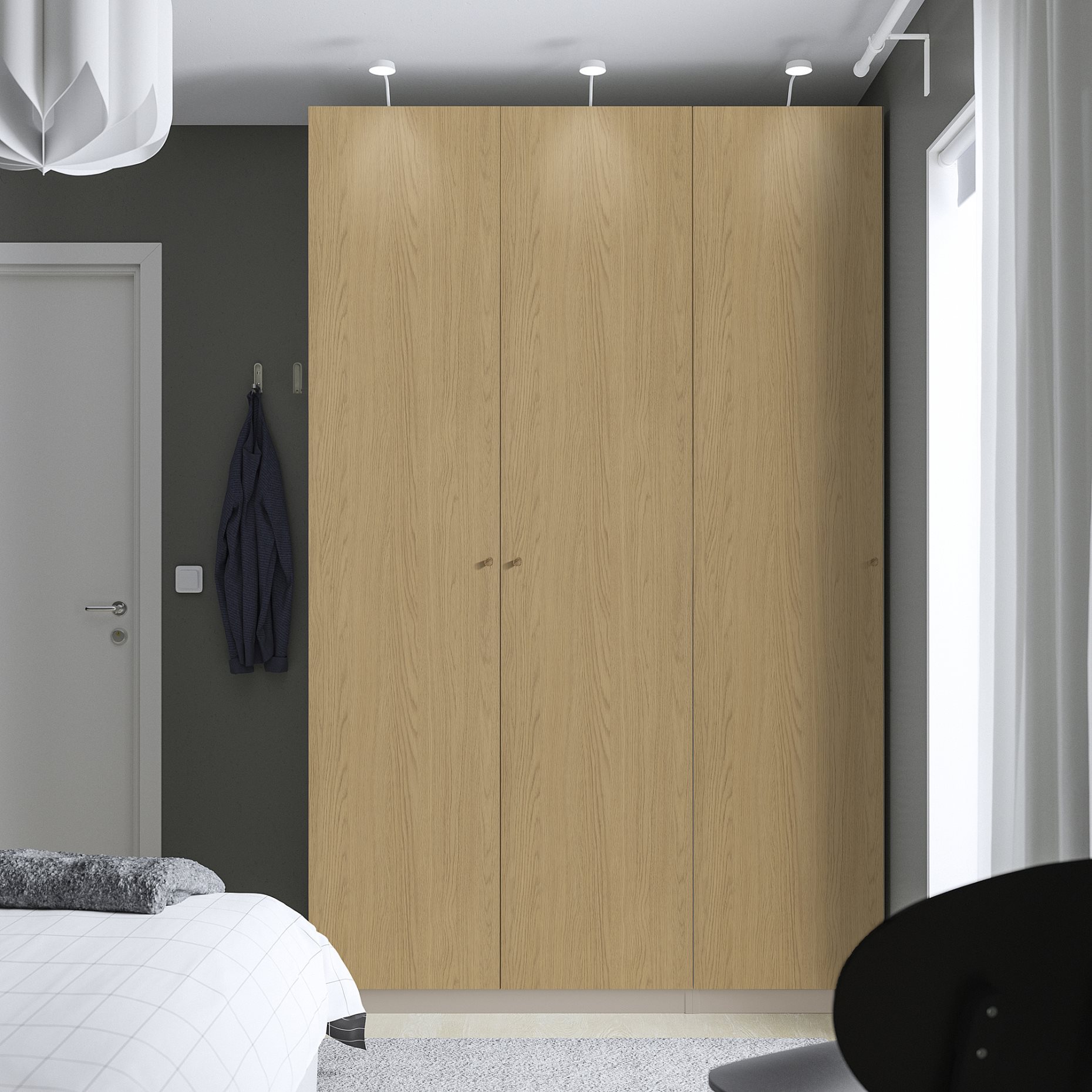 PAX/STORKLINTA, гардероб - комбинация, 295.626.41