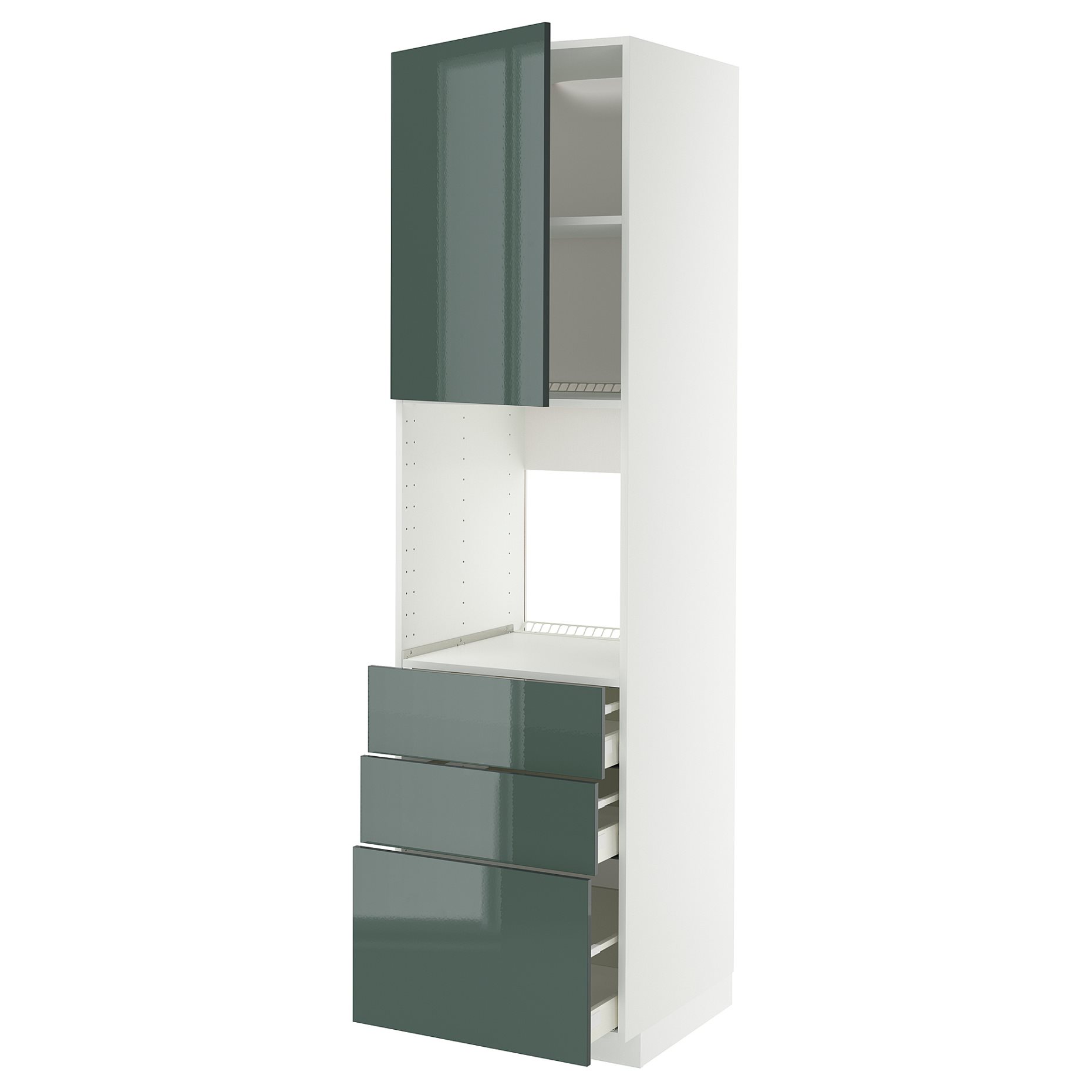 METOD/MAXIMERA, висок шкаф за фурна с врата/3 чекм., 295.864.25