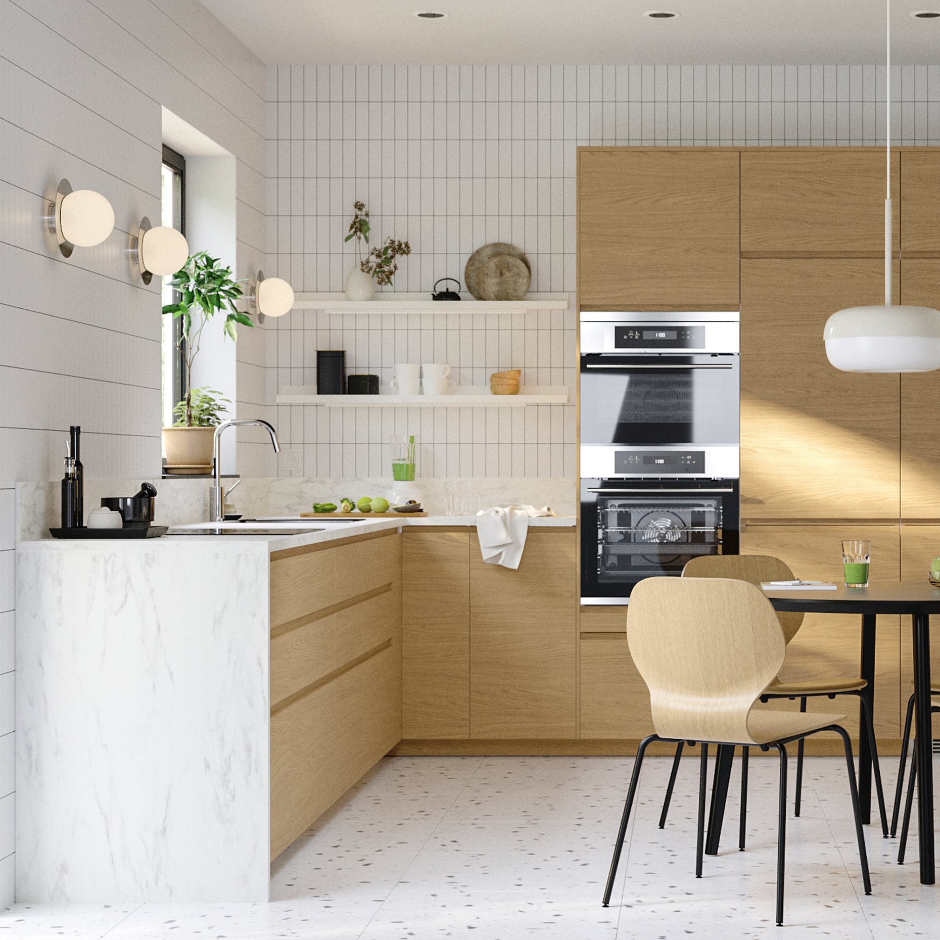 METOD, долен шкаф за мивка + 2 врати, 295.880.85