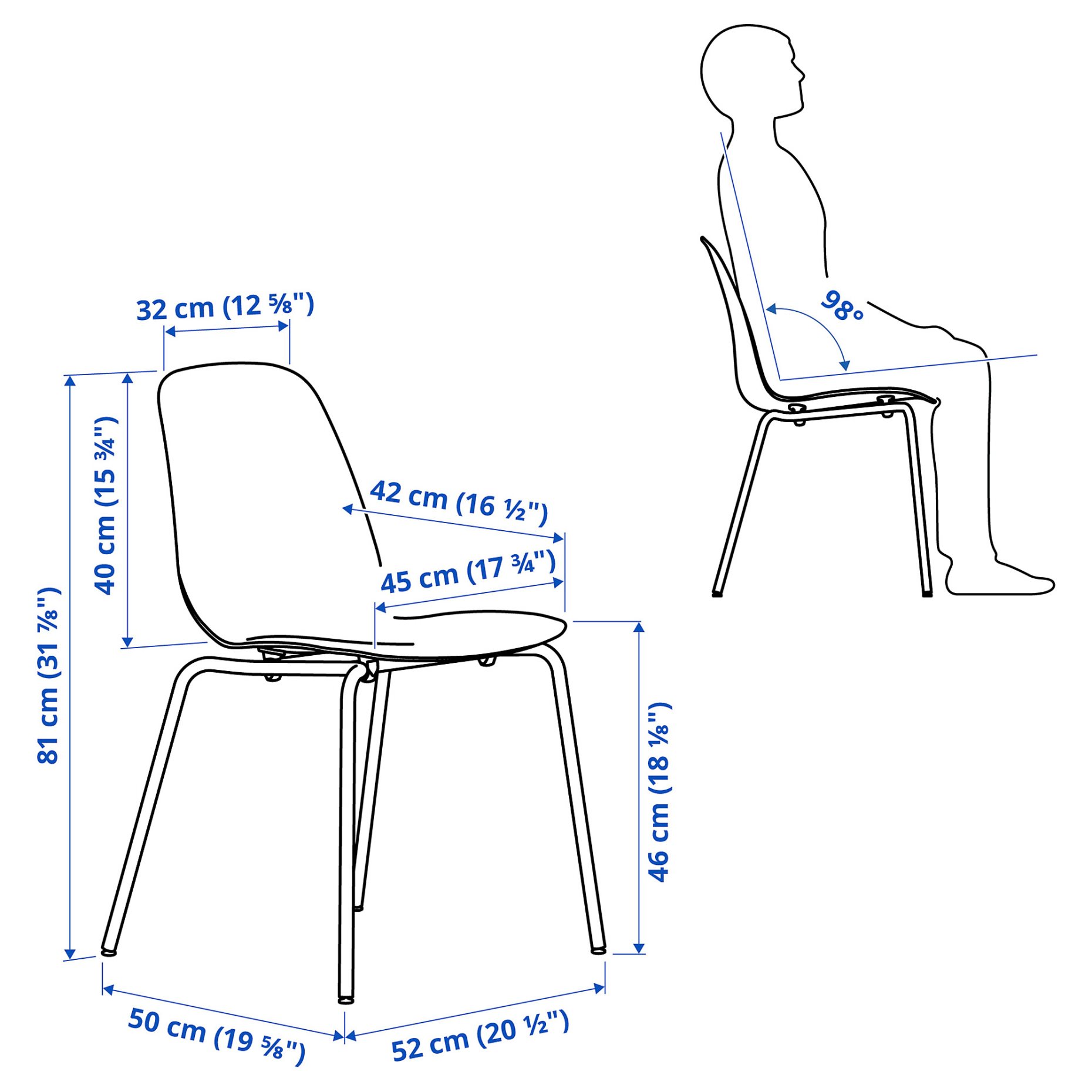 SKÅLSTA, стол, 296.084.65