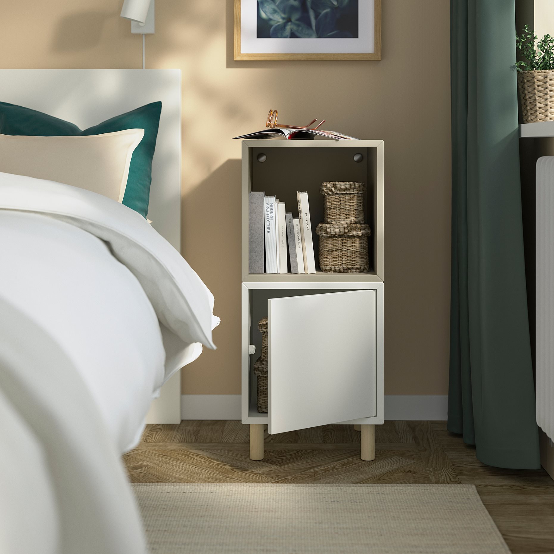 EKET, комбинация шкаф с крака, 35x35x80 см, 296.118.11