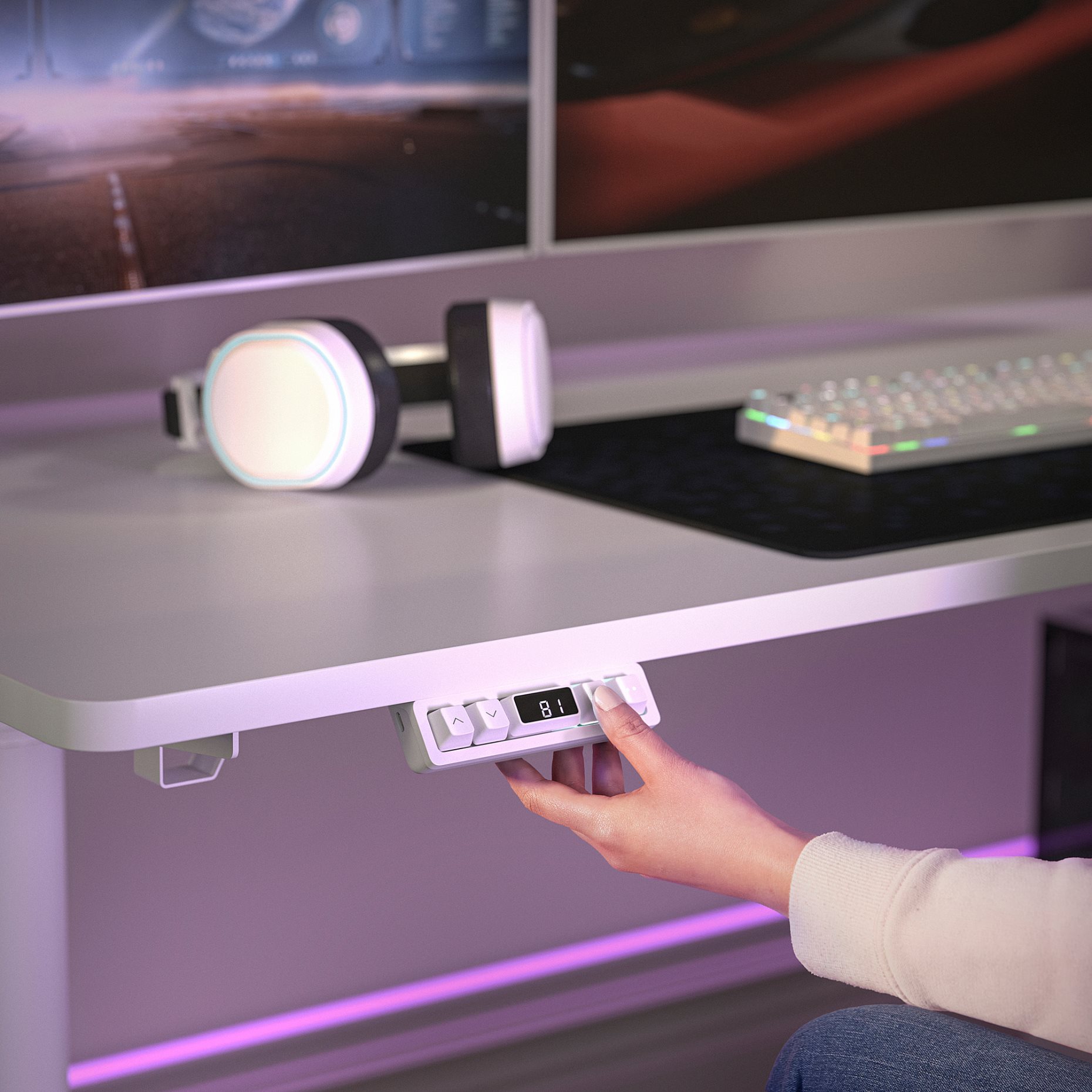 MÅLOMRÅDE, гейминг бюро за стоене/седене, 305.858.06