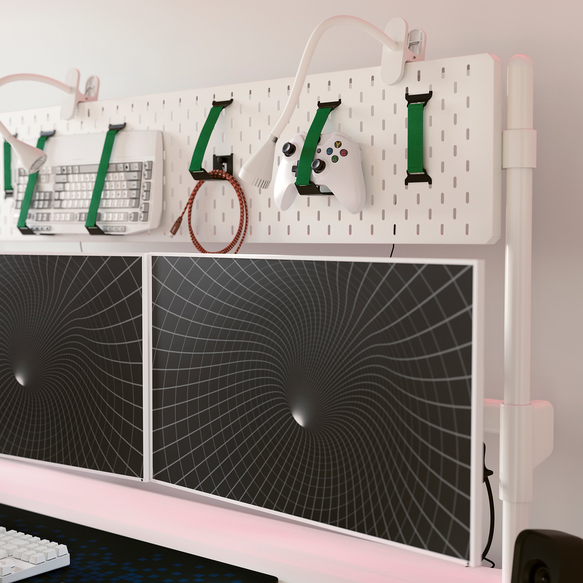 MÅLOMRÅDE, гейминг бюро за стоене/седене, 305.858.06