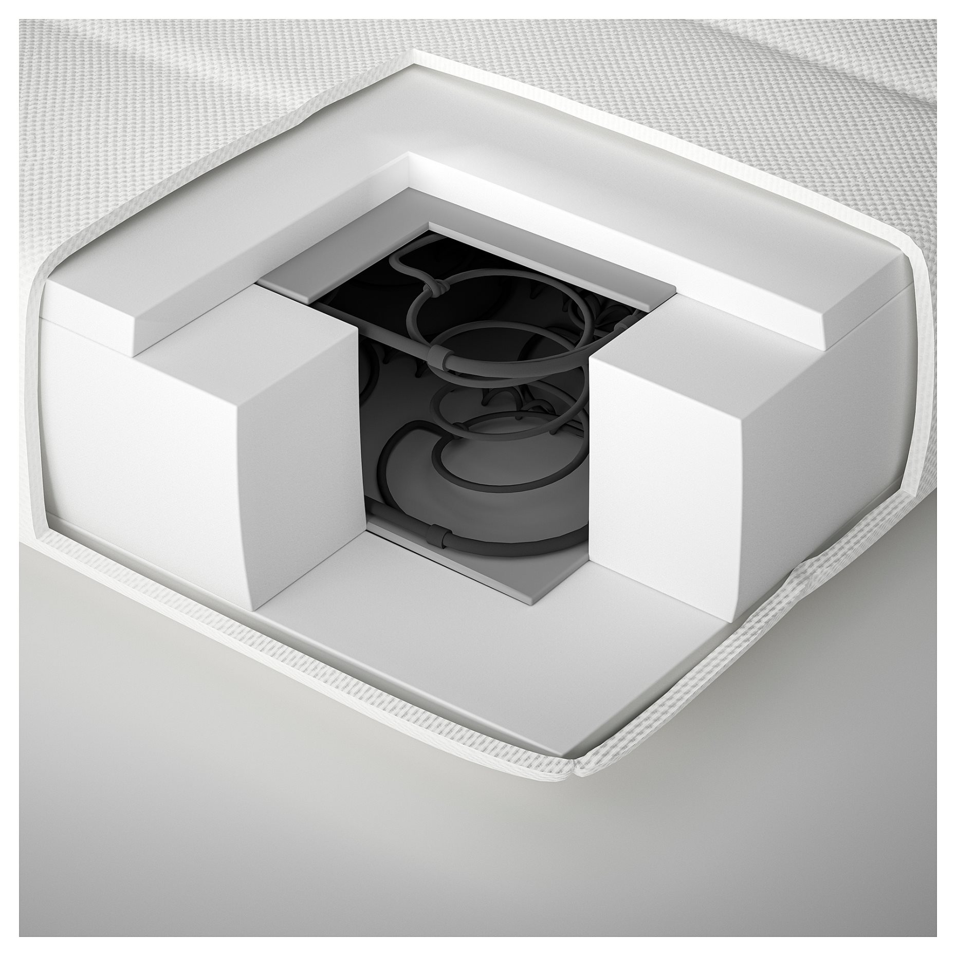 INNERLIG, пружинен матрак разтегателно легло, 80x200 см, 305.937.31