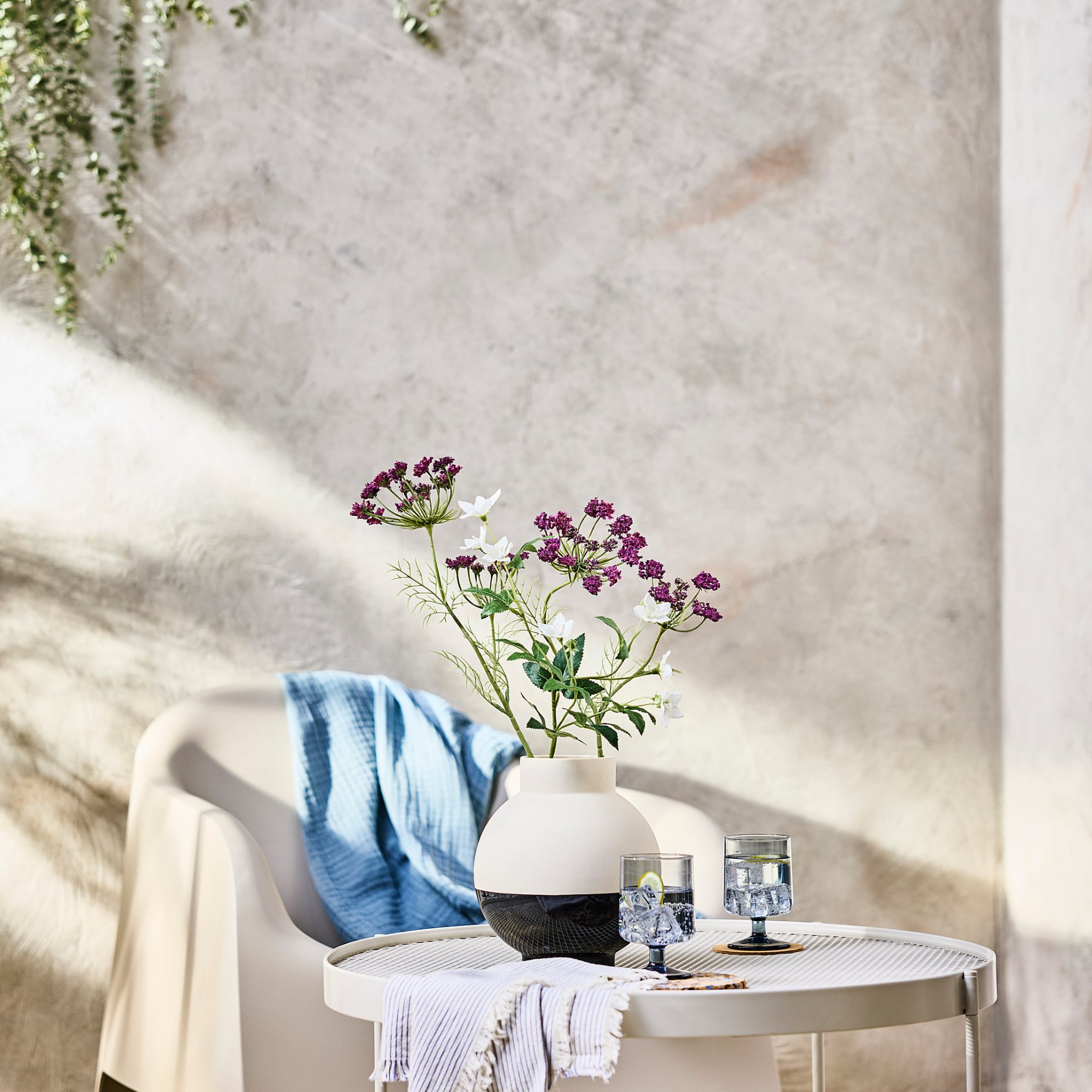 SMYCKA, изкуствено цвете, Див морков, 306.060.69