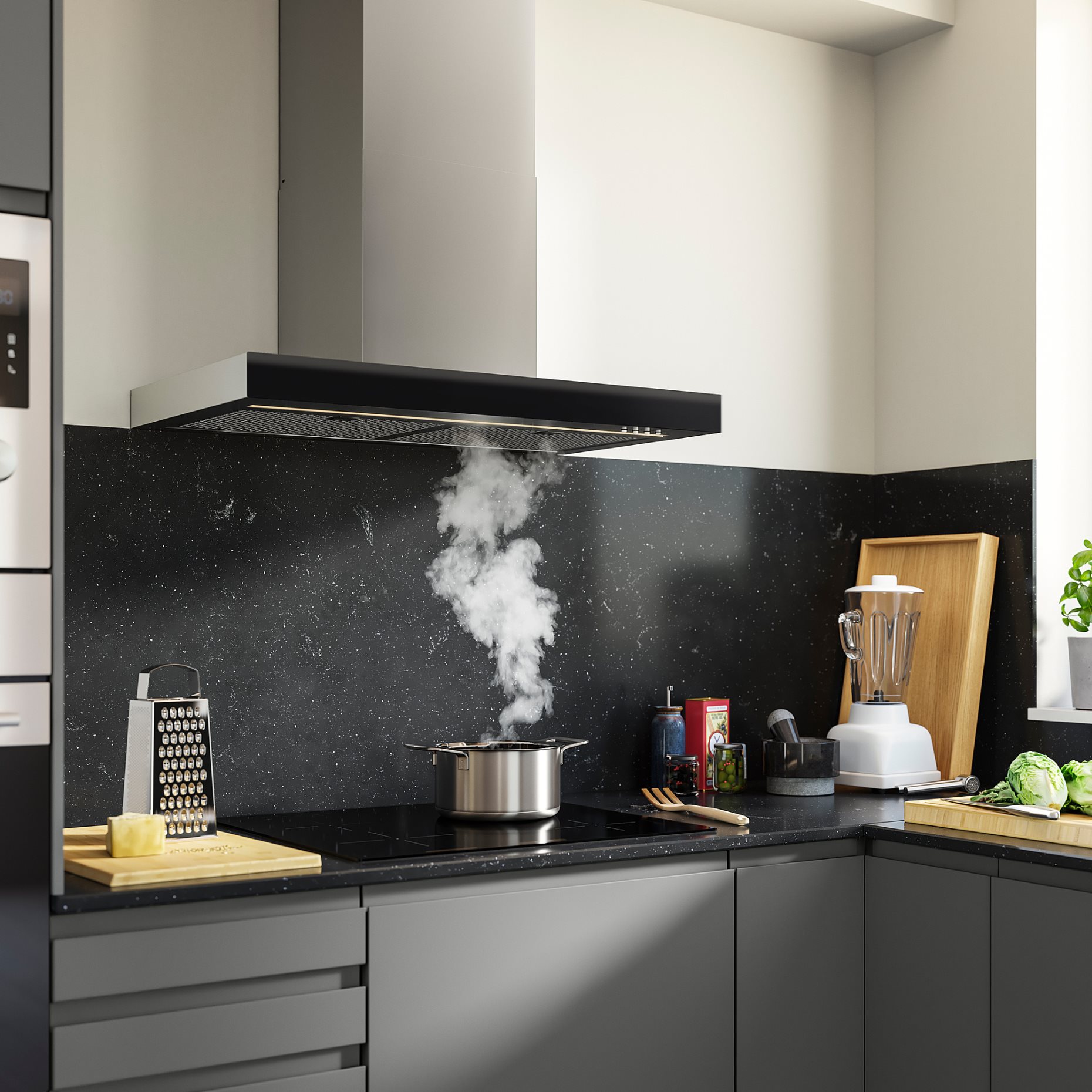 RÄFSEBO, аспиратор за стенен монтаж, IKEA 500, 80 см, 306.092.23