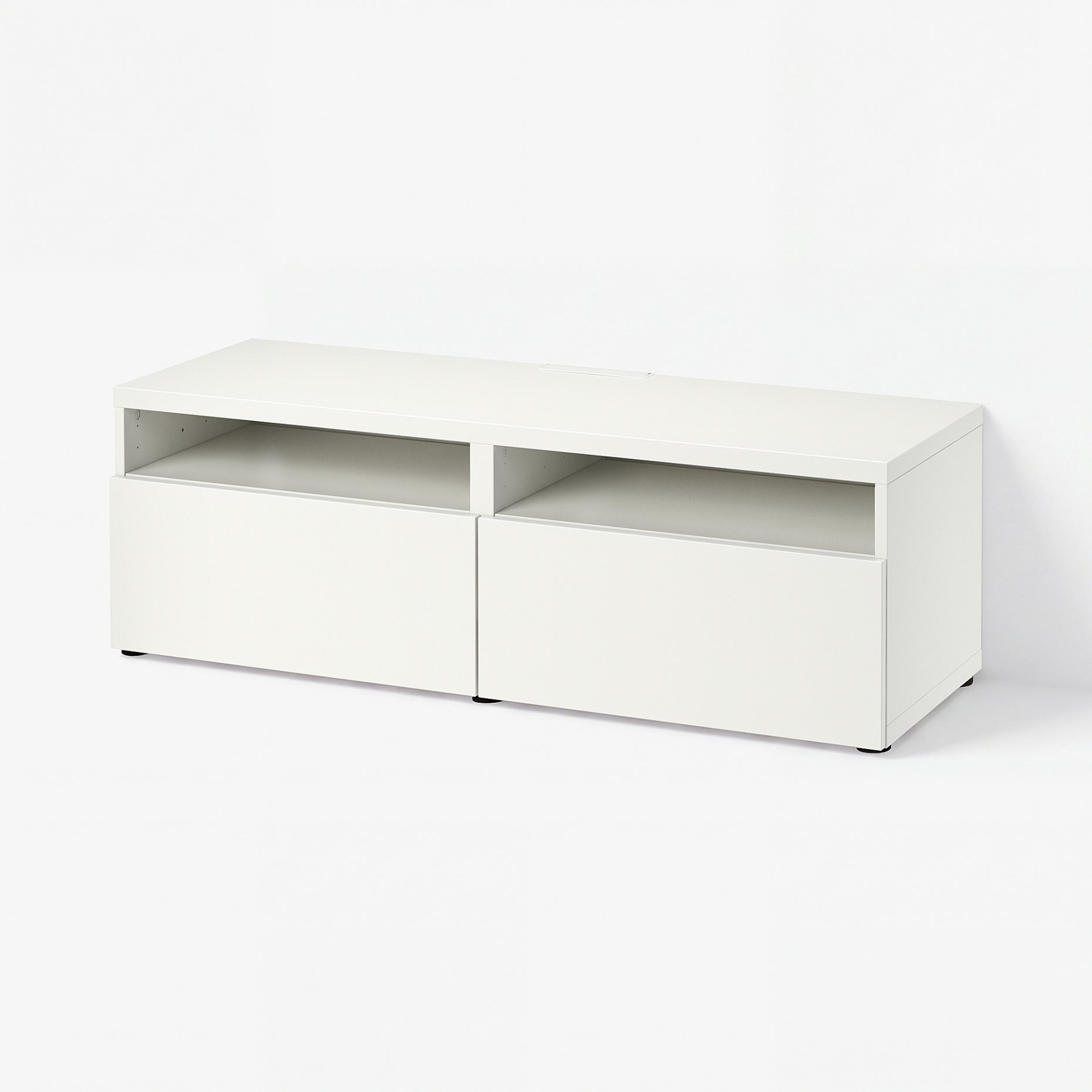 BESTÅ, TV шкаф с чекмеджета, 393.991.74