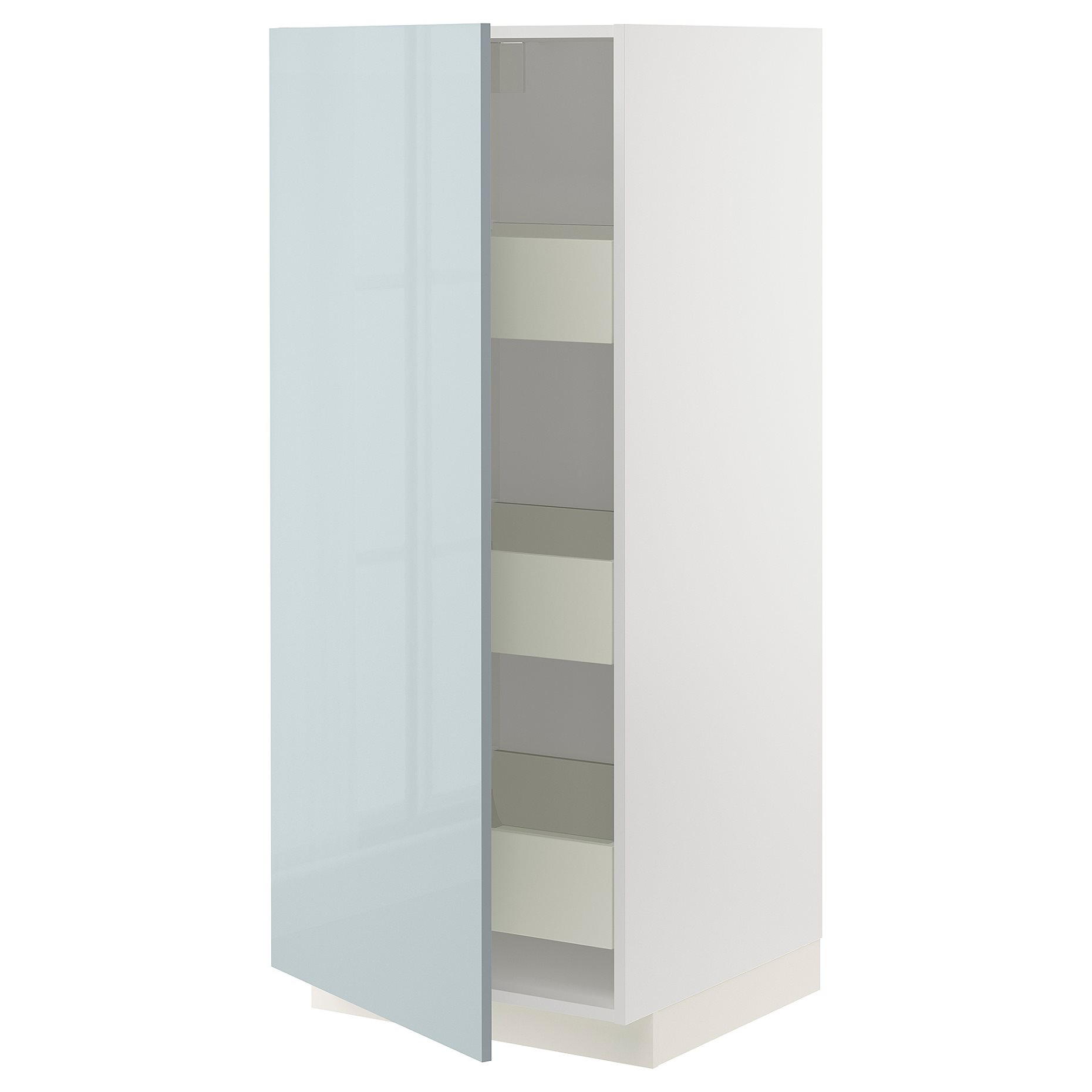 METOD/MAXIMERA, Висок шкаф с чекмеджета, 394.794.77