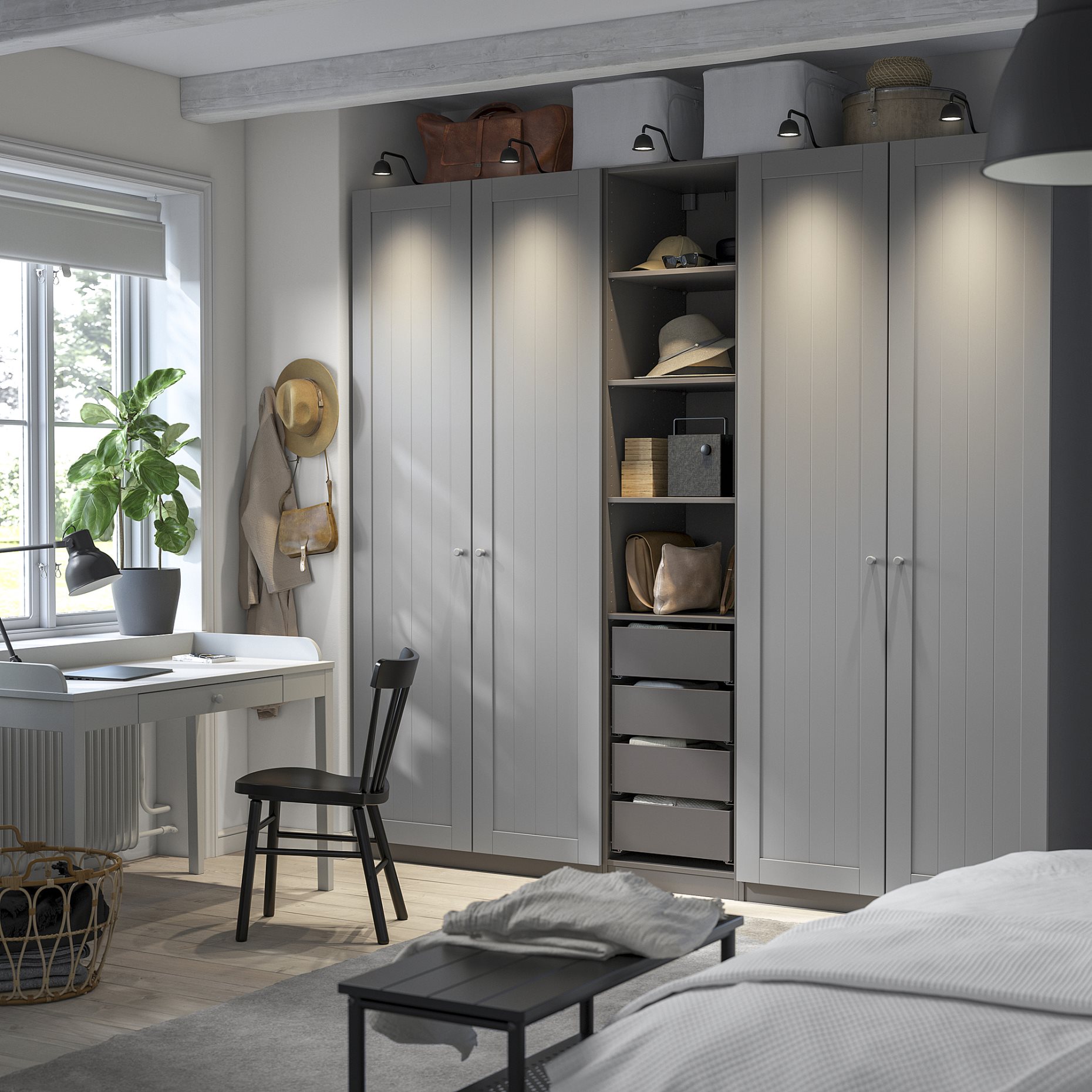 PAX/GULLABERG, Гардероб - комбинация, 395.637.77