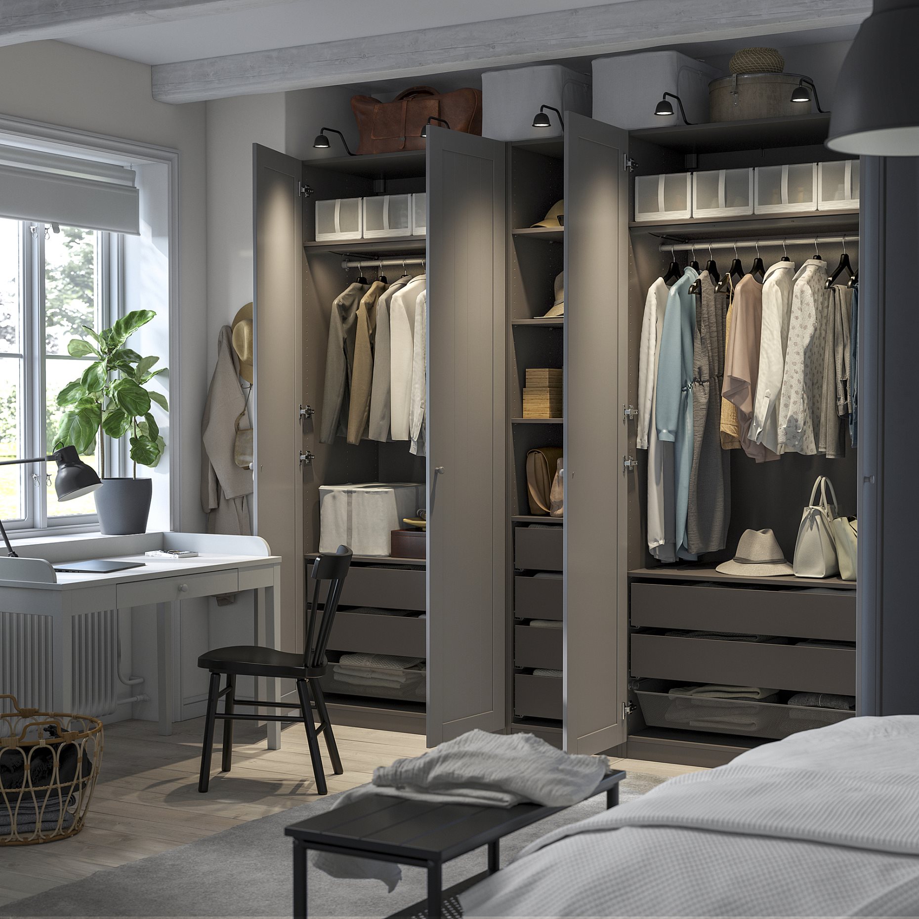 PAX/GULLABERG, Гардероб - комбинация, 395.637.77