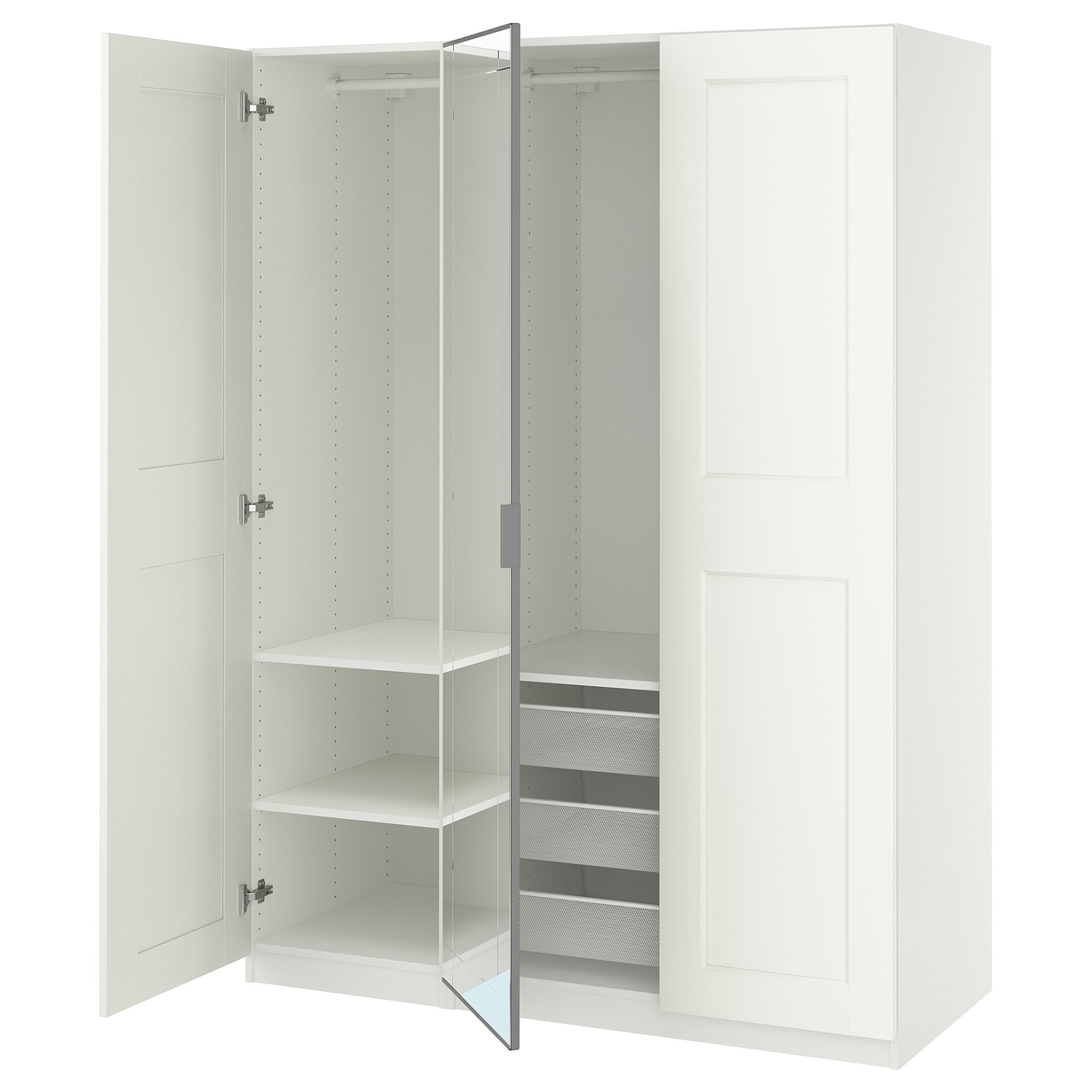 PAX/KAMMARTORP/GRIMO, гардероб - комбинация, 395.725.31