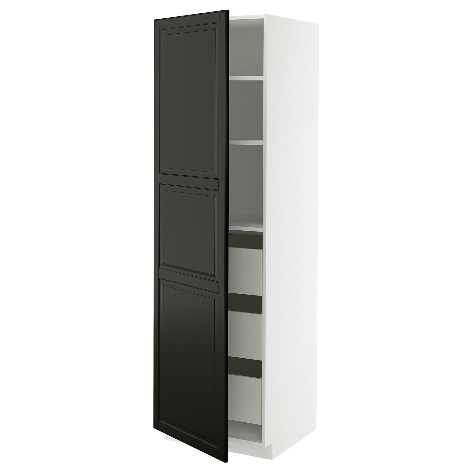 METOD/MAXIMERA, висок шкаф с чекмеджета, 395.791.51
