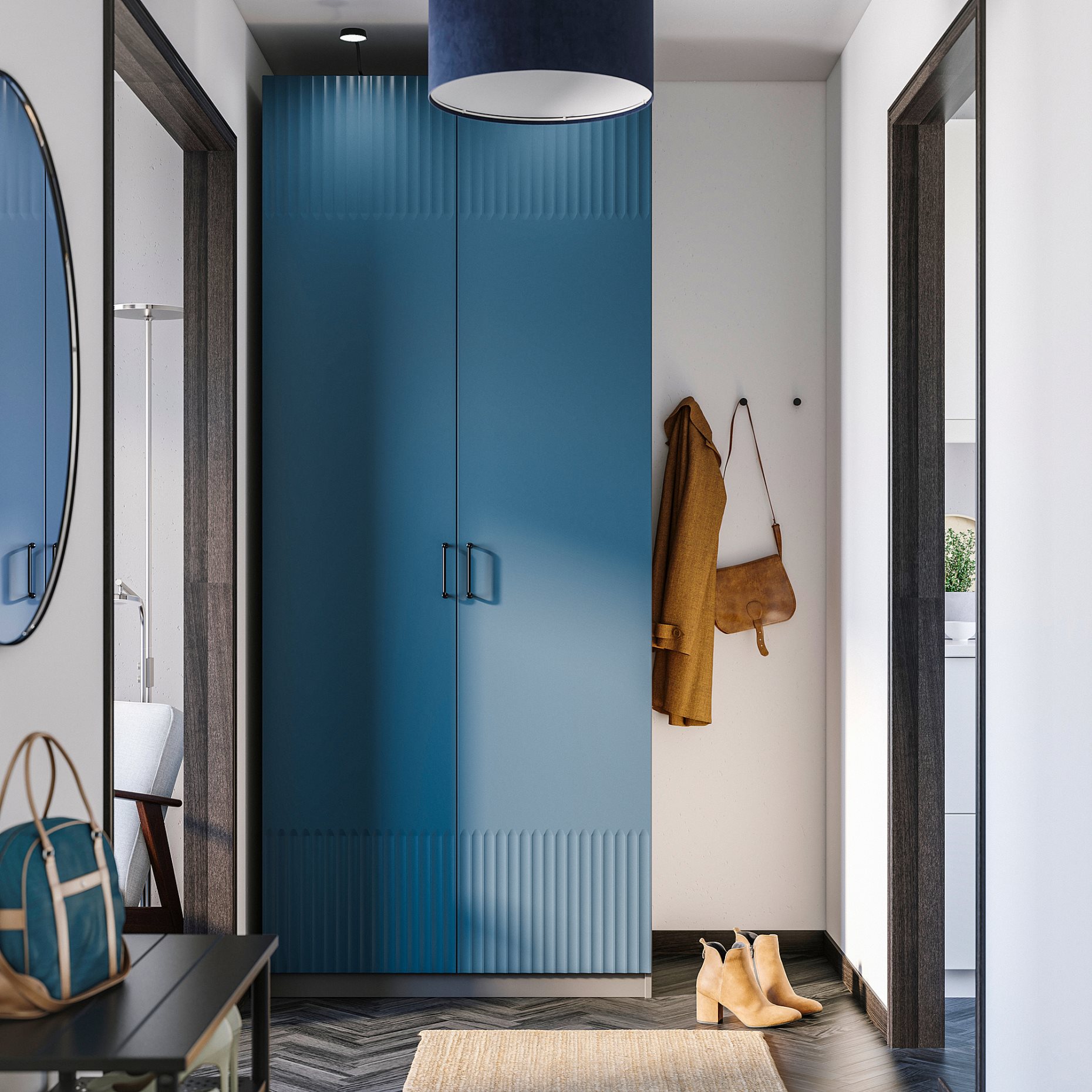 PAX/FYRUDDEN, гардероб - комбинация, 395.815.97