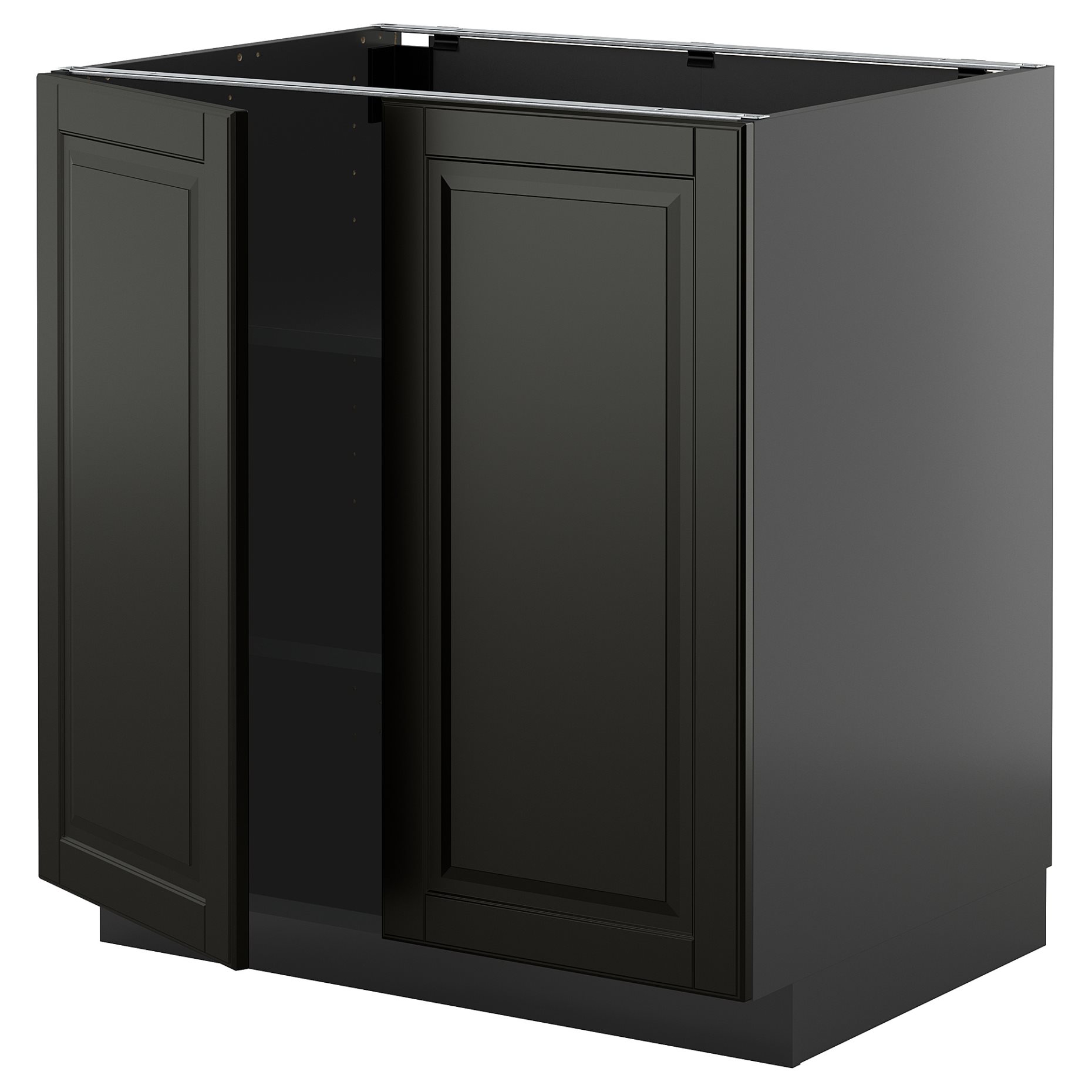 METOD, долен шкаф с рафтове/2 вратички, 395.897.20