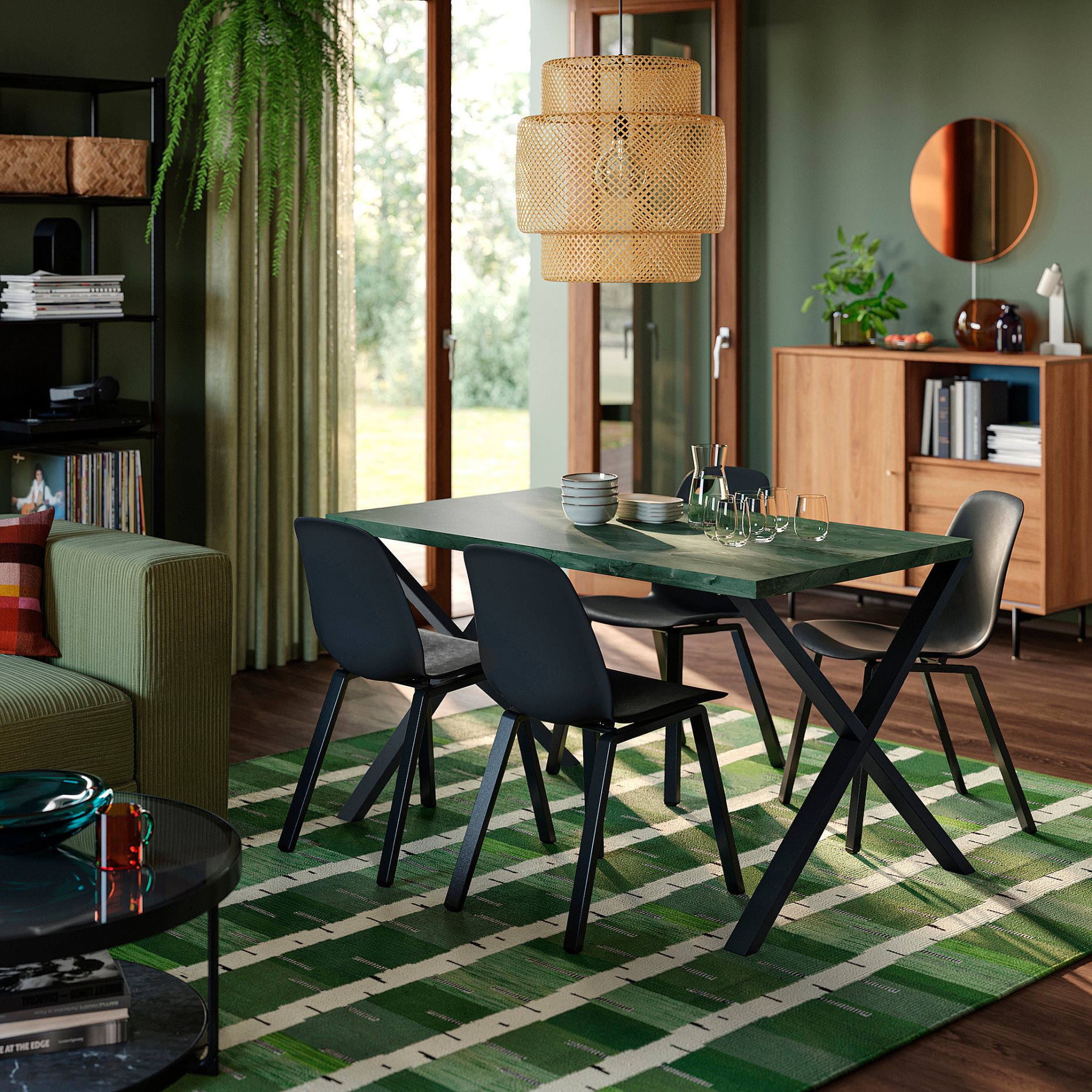 SKÅLSTA, маса, 140x80 см, 395.907.66